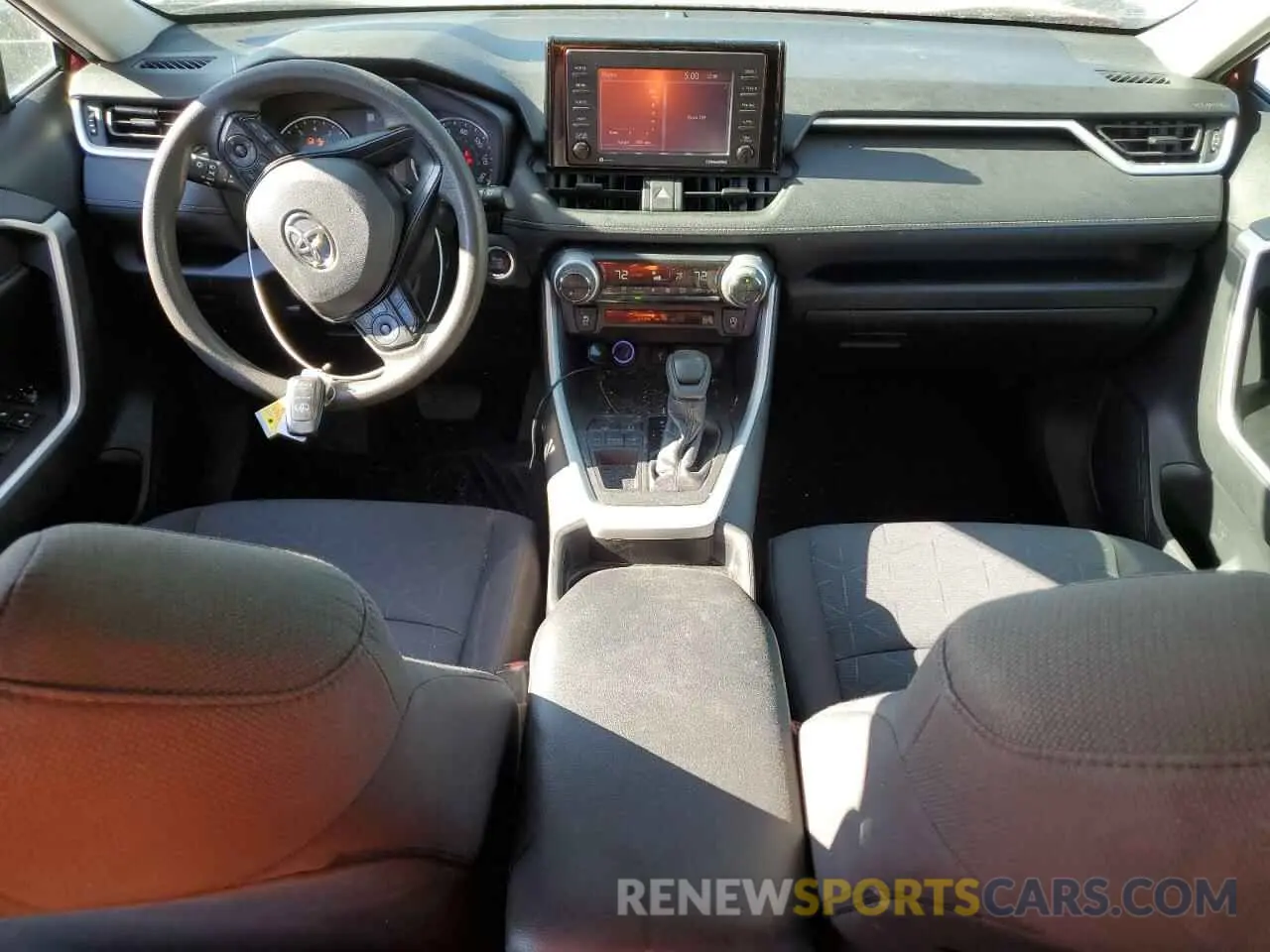8 Фотография поврежденного автомобиля 2T3W1RFV7MW133810 TOYOTA RAV4 2021