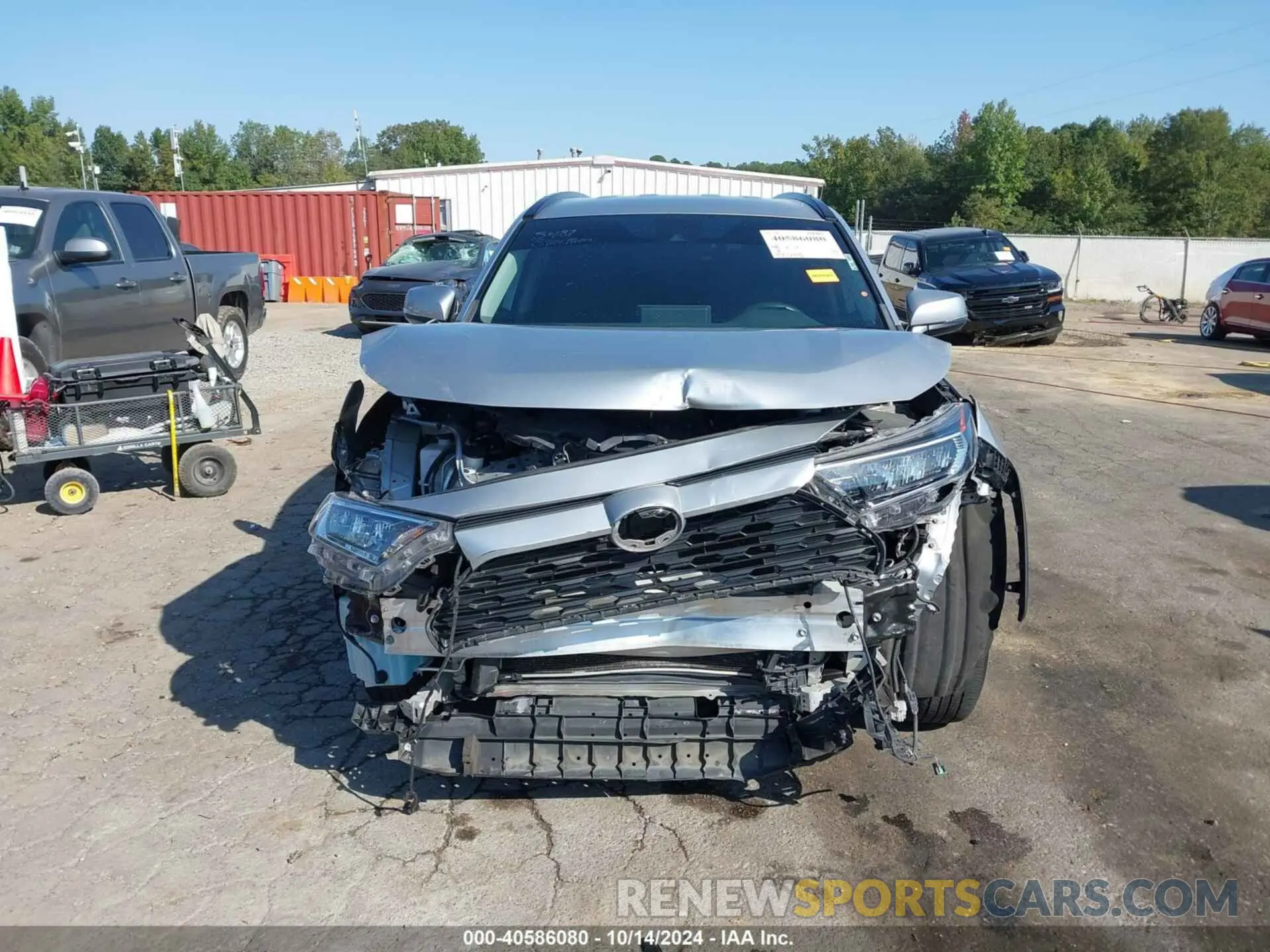 13 Фотография поврежденного автомобиля 2T3W1RFV7MW142426 TOYOTA RAV4 2021