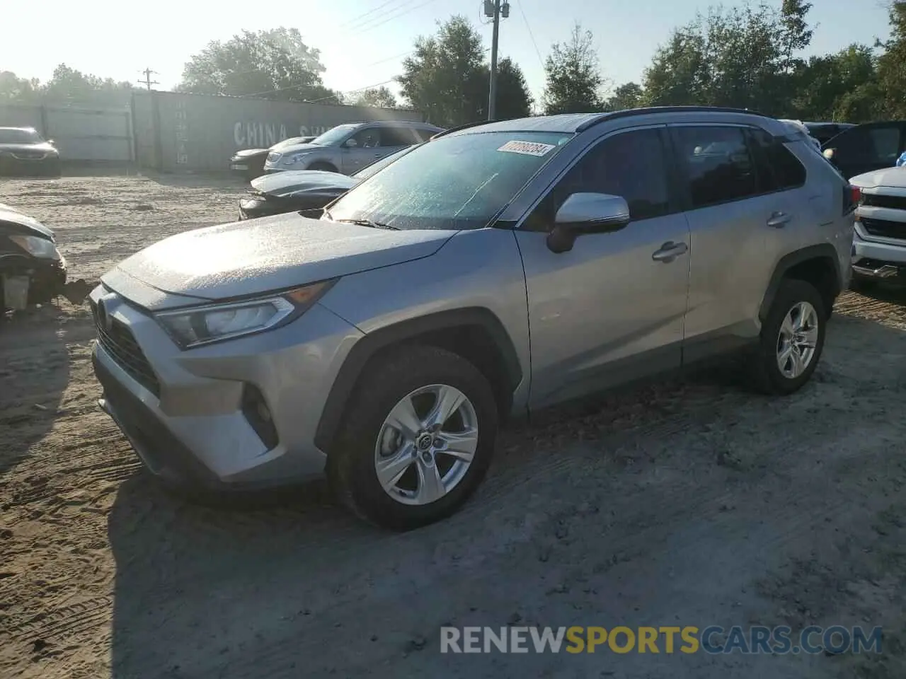 1 Фотография поврежденного автомобиля 2T3W1RFV7MW144130 TOYOTA RAV4 2021