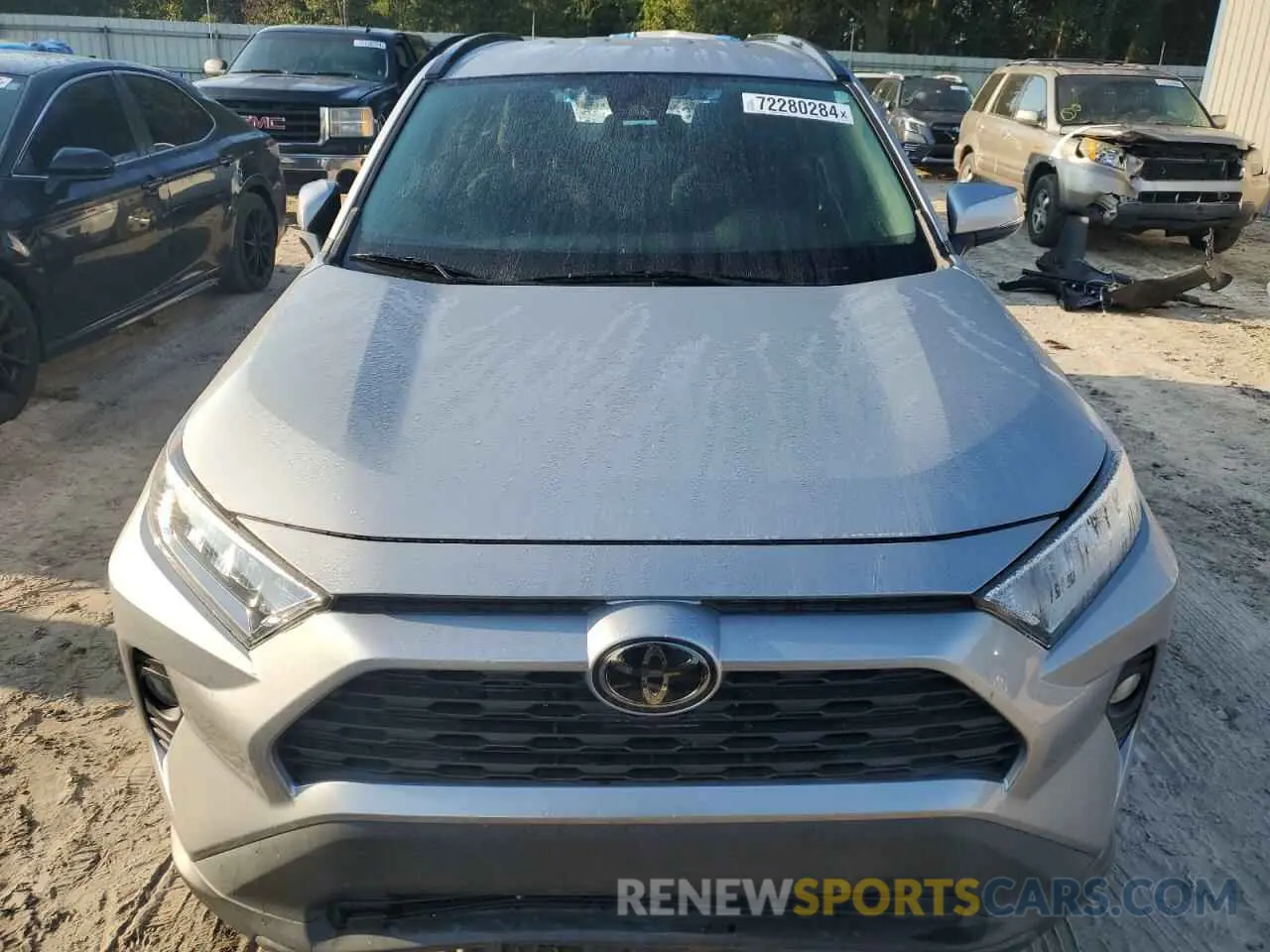 5 Фотография поврежденного автомобиля 2T3W1RFV7MW144130 TOYOTA RAV4 2021
