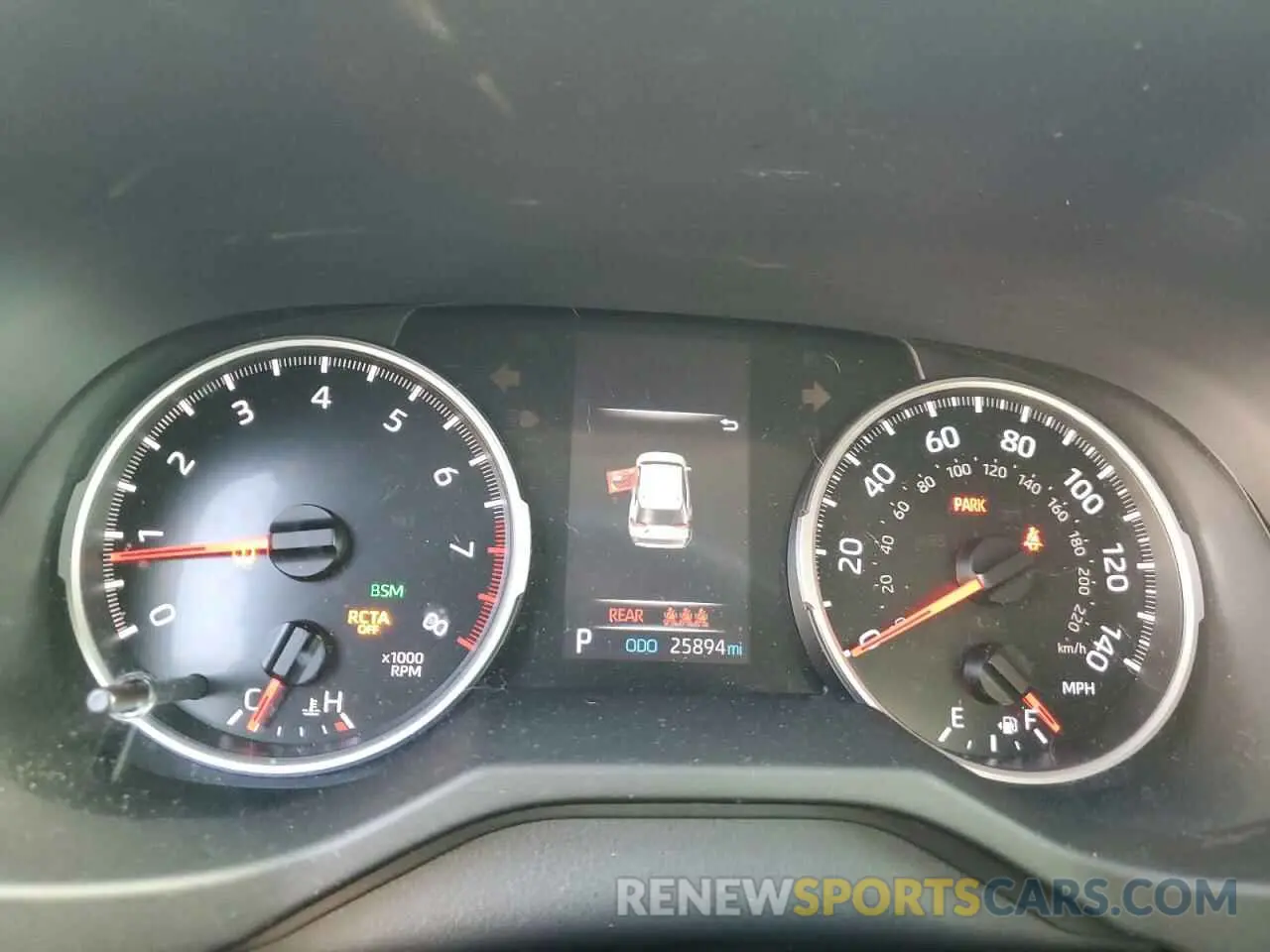 9 Фотография поврежденного автомобиля 2T3W1RFV7MW144130 TOYOTA RAV4 2021