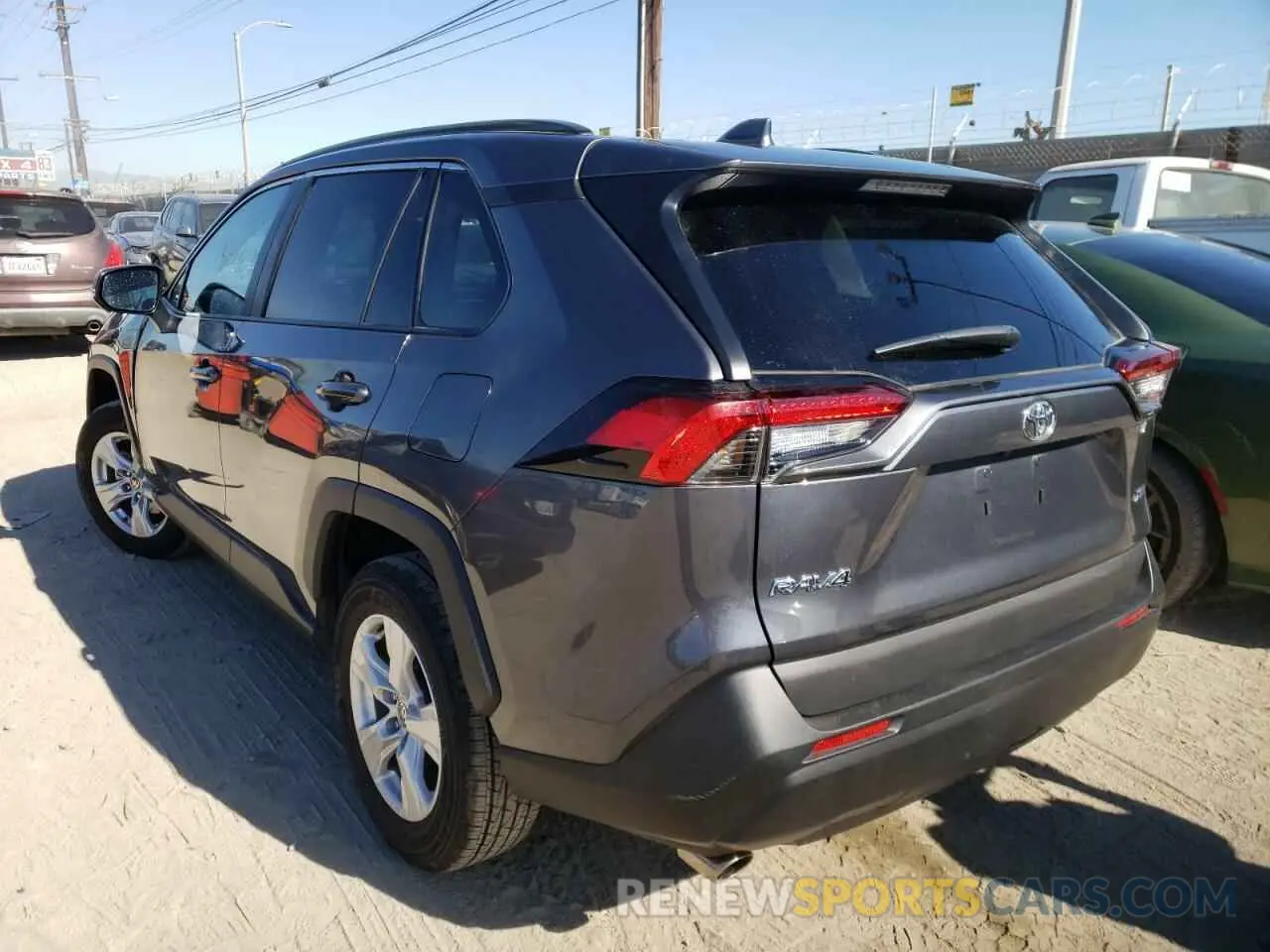 3 Photograph of a damaged car 2T3W1RFV7MW157654 TOYOTA RAV4 2021