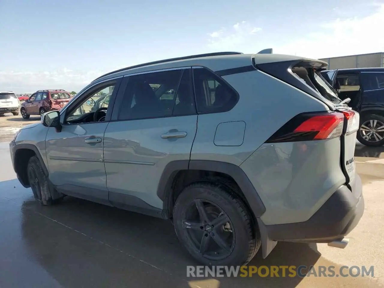 2 Photograph of a damaged car 2T3W1RFV7MW167116 TOYOTA RAV4 2021
