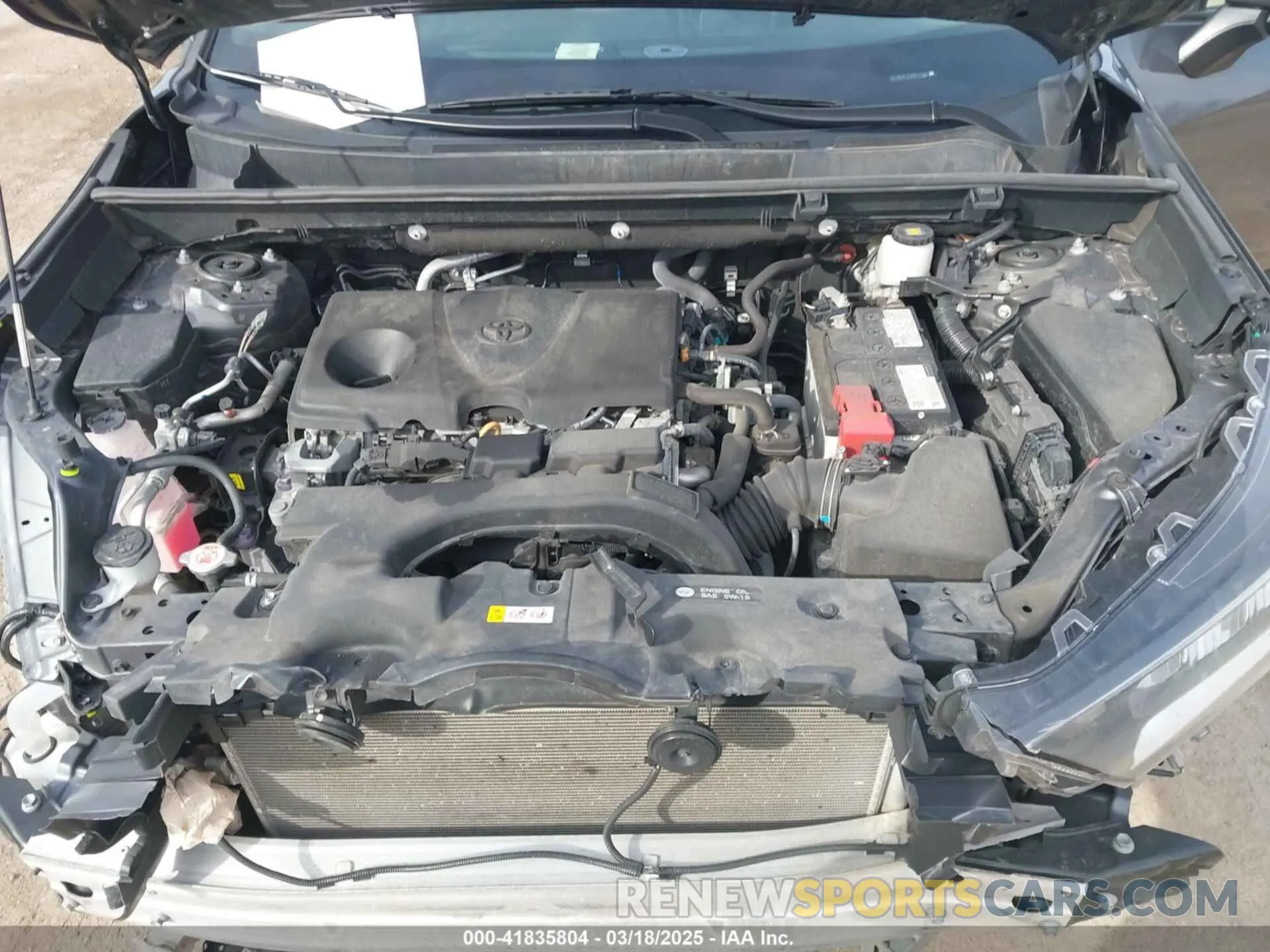 10 Фотография поврежденного автомобиля 2T3W1RFV7MW177063 TOYOTA RAV4 2021