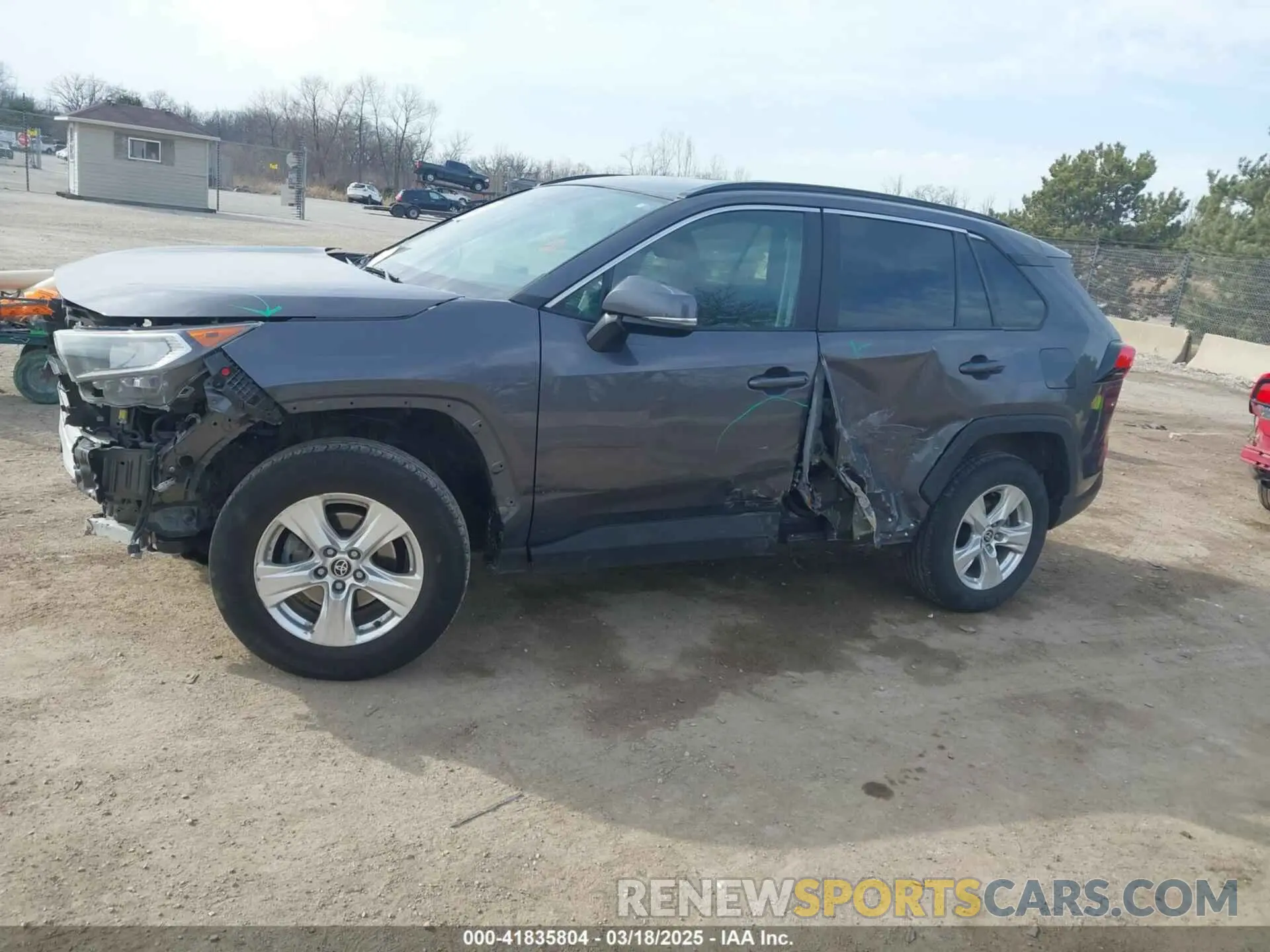 14 Фотография поврежденного автомобиля 2T3W1RFV7MW177063 TOYOTA RAV4 2021