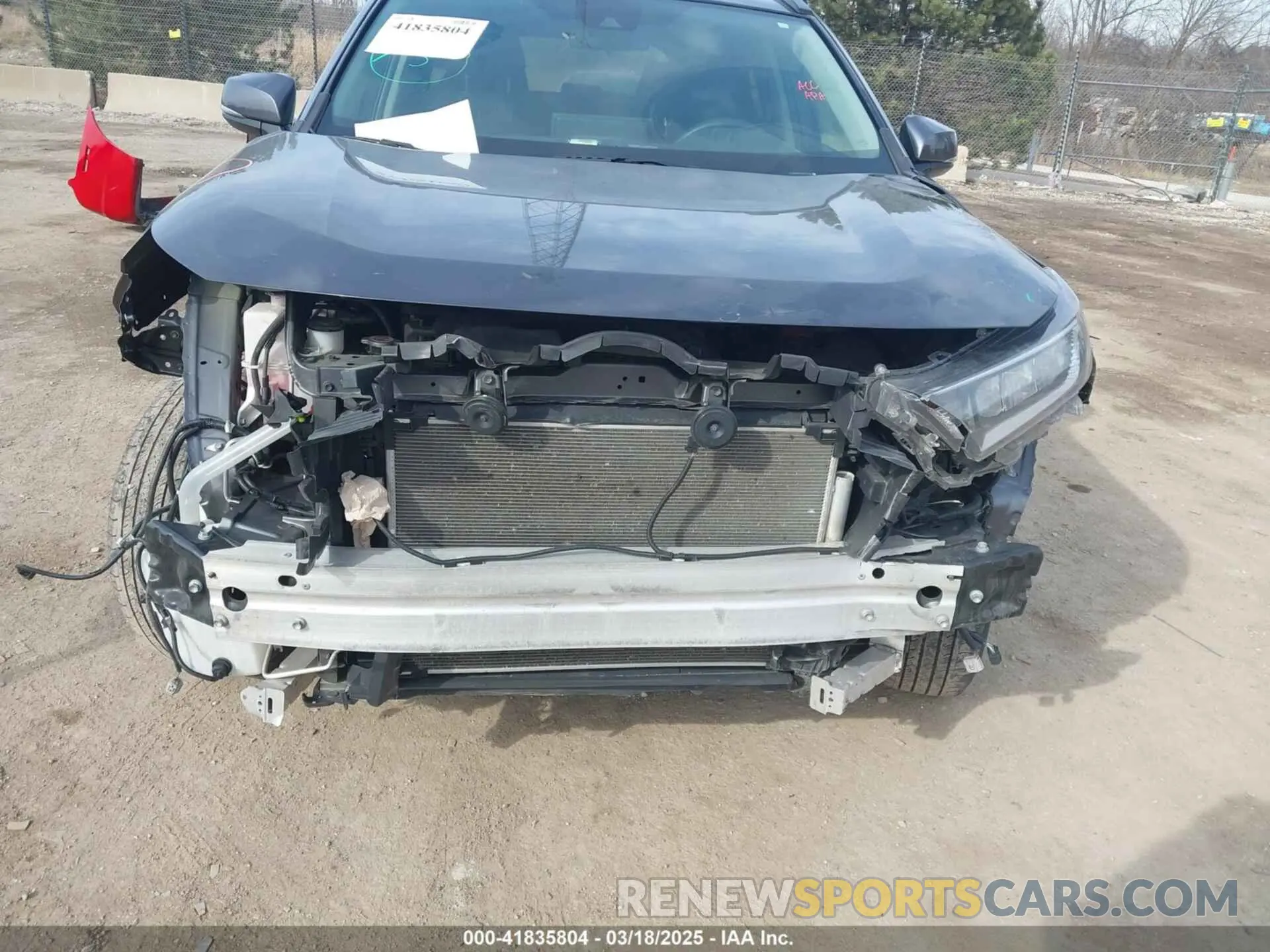 6 Фотография поврежденного автомобиля 2T3W1RFV7MW177063 TOYOTA RAV4 2021
