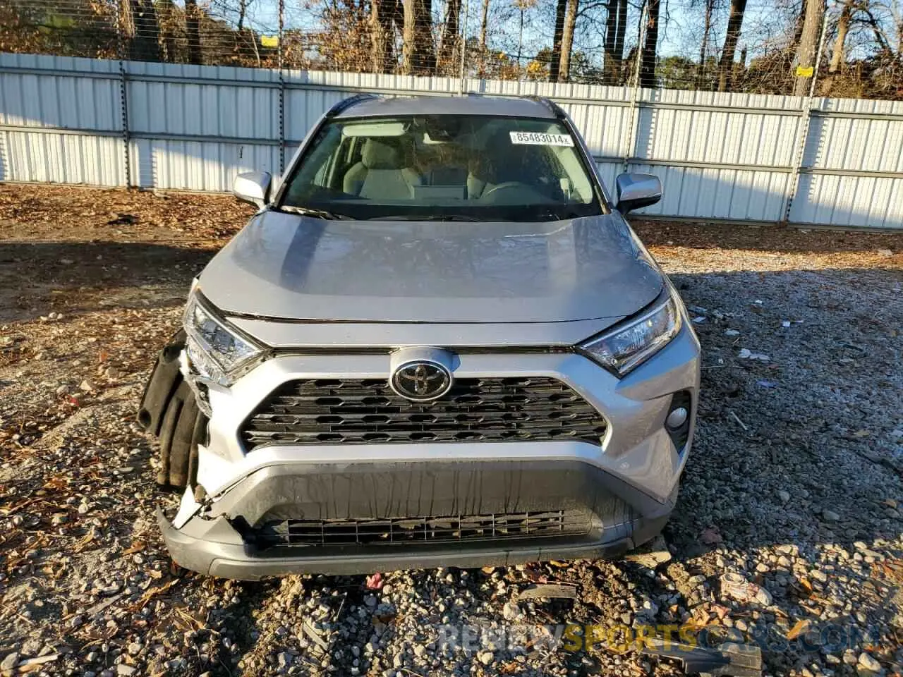 5 Фотография поврежденного автомобиля 2T3W1RFV7MW180089 TOYOTA RAV4 2021