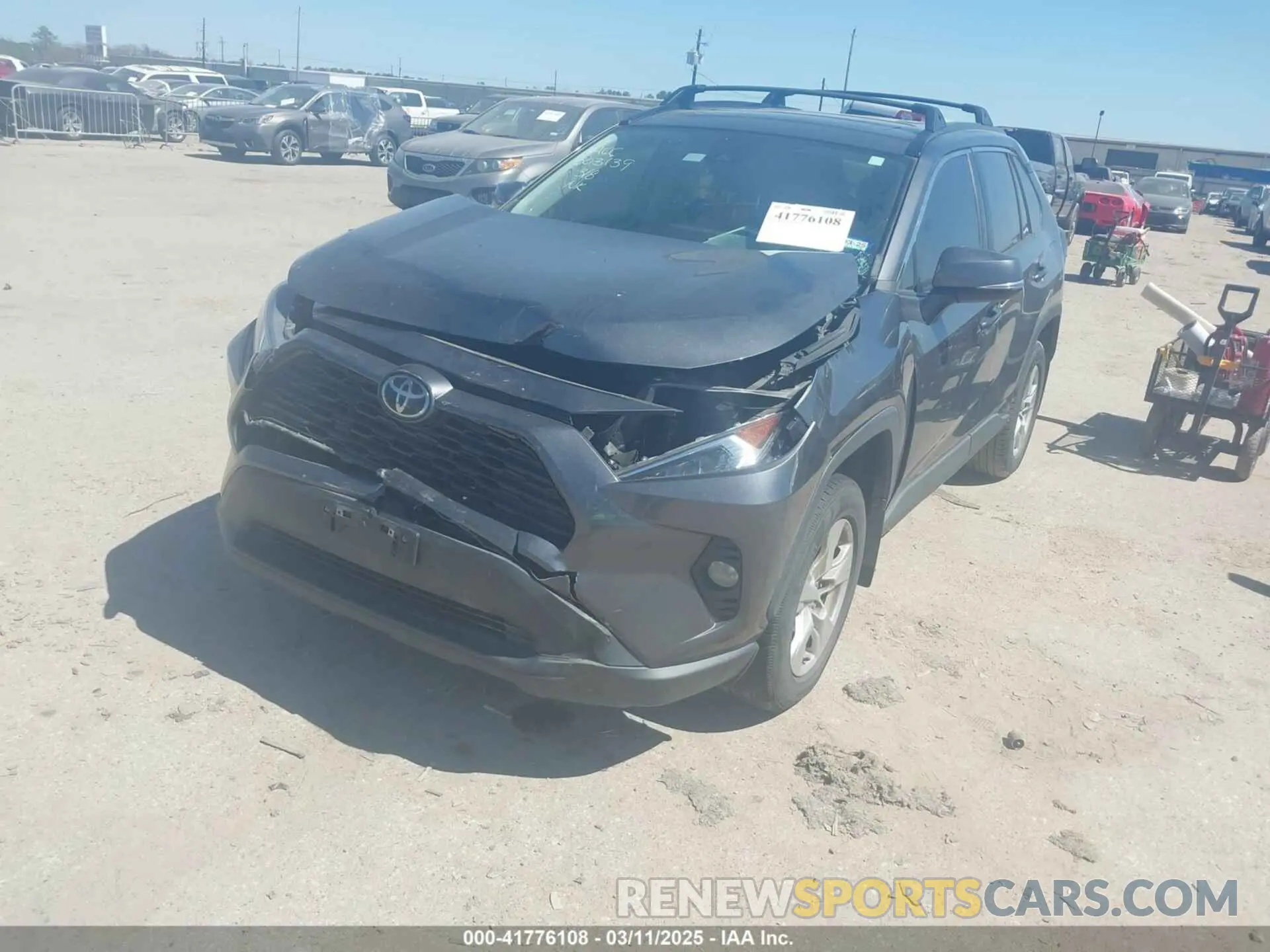 2 Фотография поврежденного автомобиля 2T3W1RFV8MC118377 TOYOTA RAV4 2021