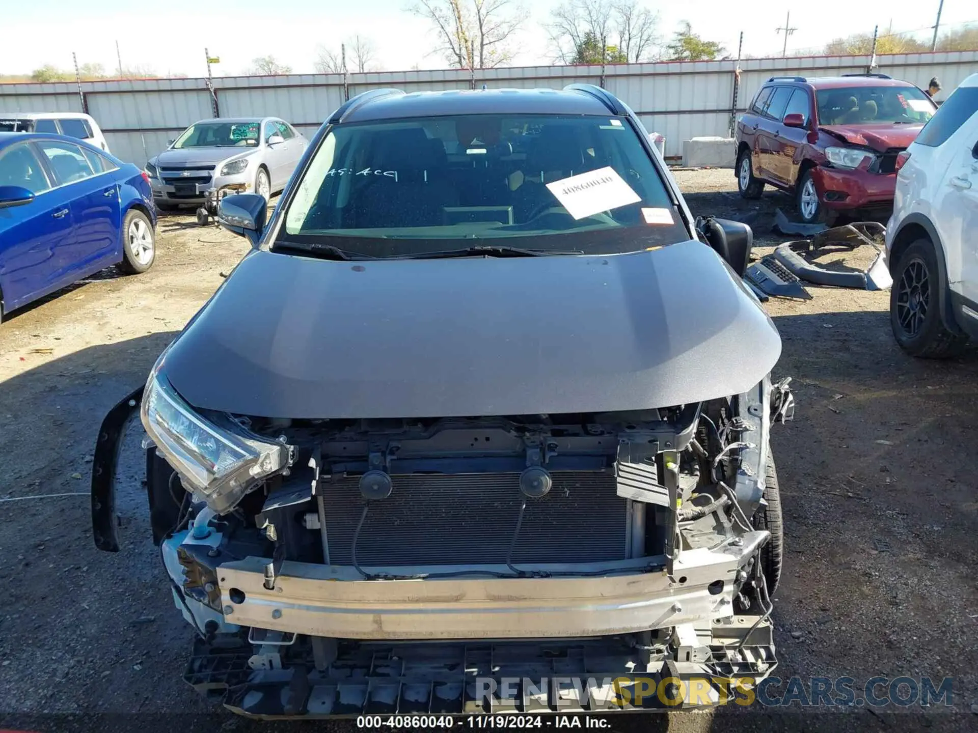 13 Фотография поврежденного автомобиля 2T3W1RFV8MW126686 TOYOTA RAV4 2021