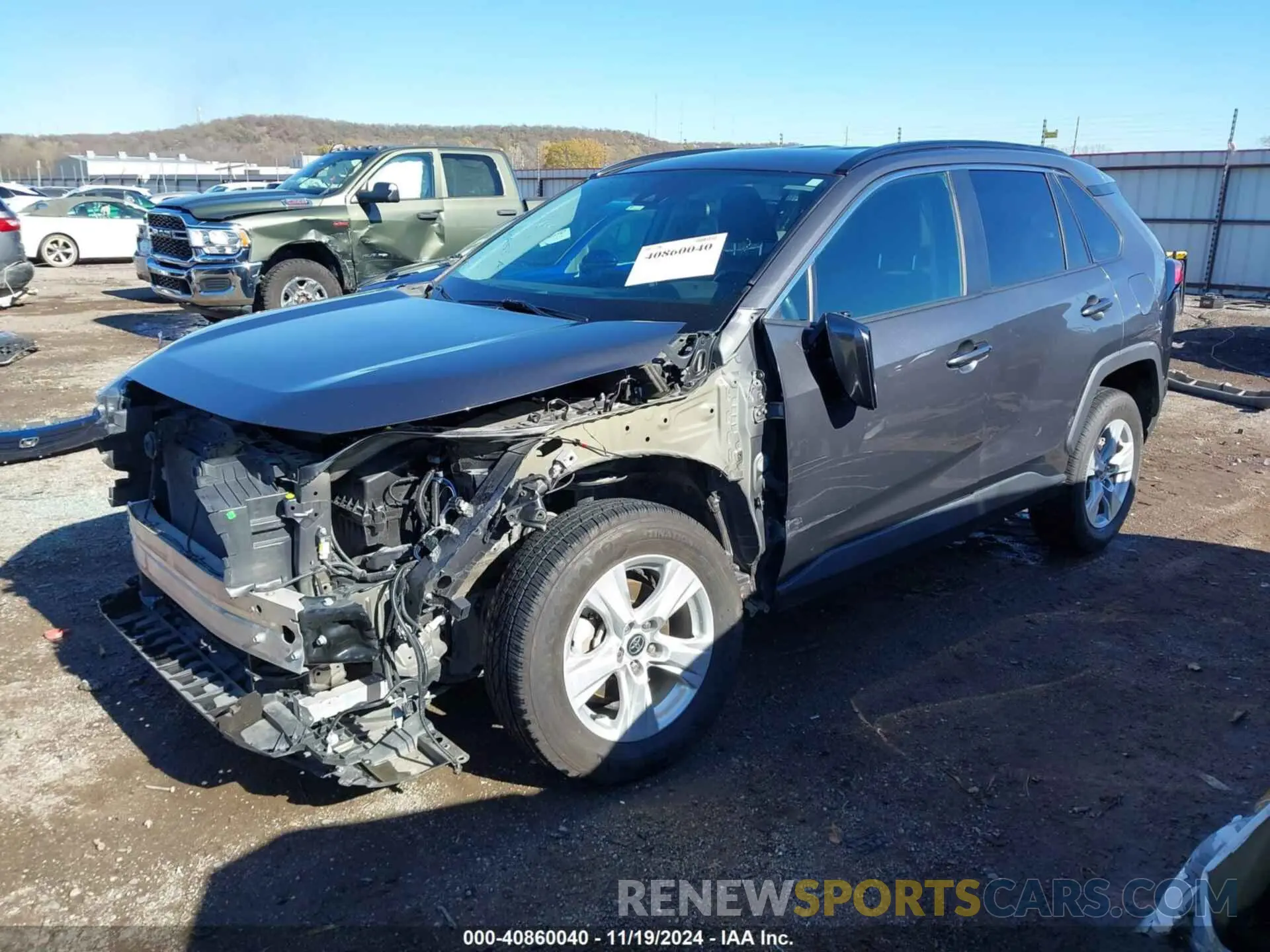 2 Фотография поврежденного автомобиля 2T3W1RFV8MW126686 TOYOTA RAV4 2021
