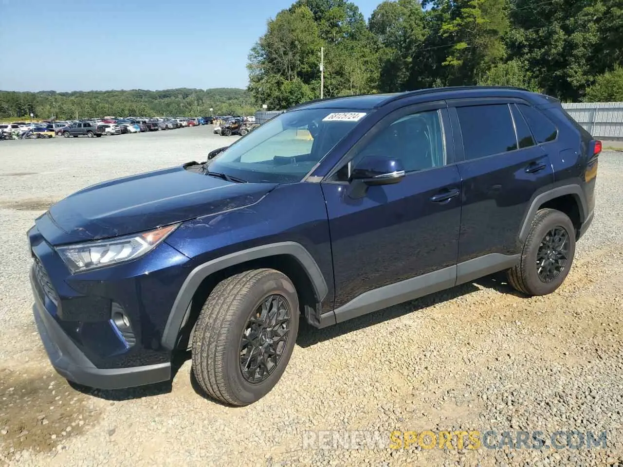 1 Photograph of a damaged car 2T3W1RFV8MW172194 TOYOTA RAV4 2021
