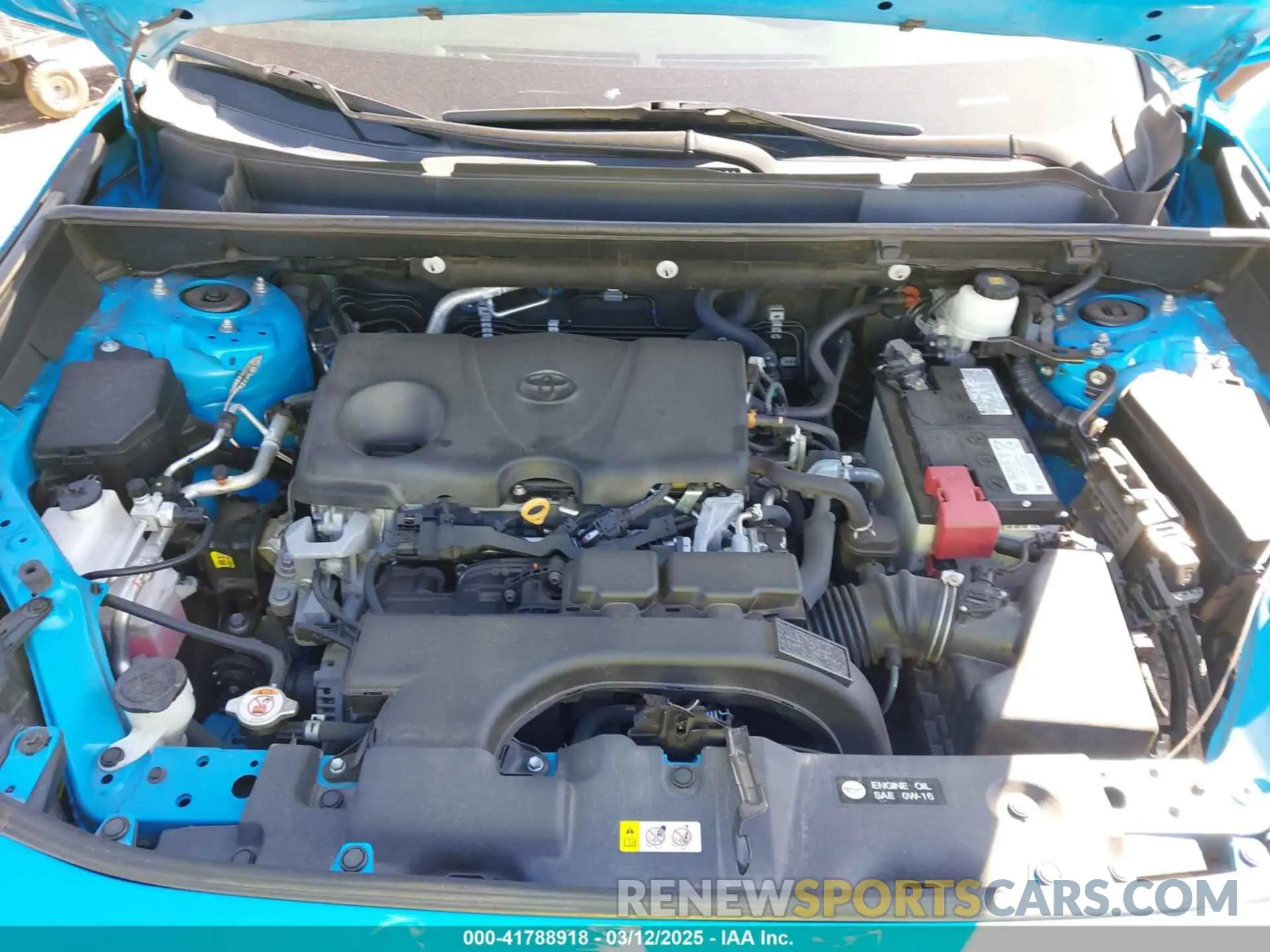 10 Фотография поврежденного автомобиля 2T3W1RFV8MW172874 TOYOTA RAV4 2021