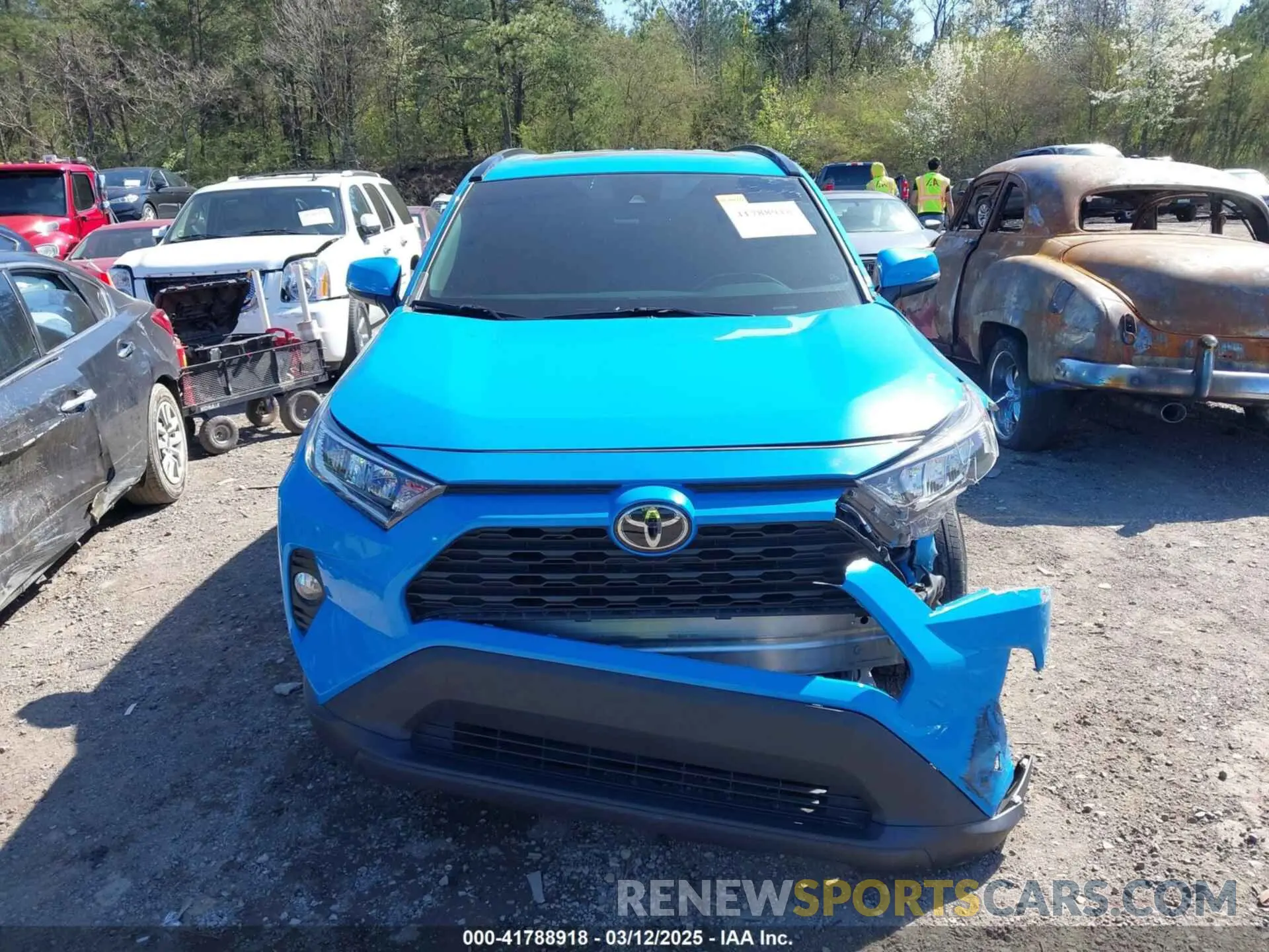 13 Фотография поврежденного автомобиля 2T3W1RFV8MW172874 TOYOTA RAV4 2021