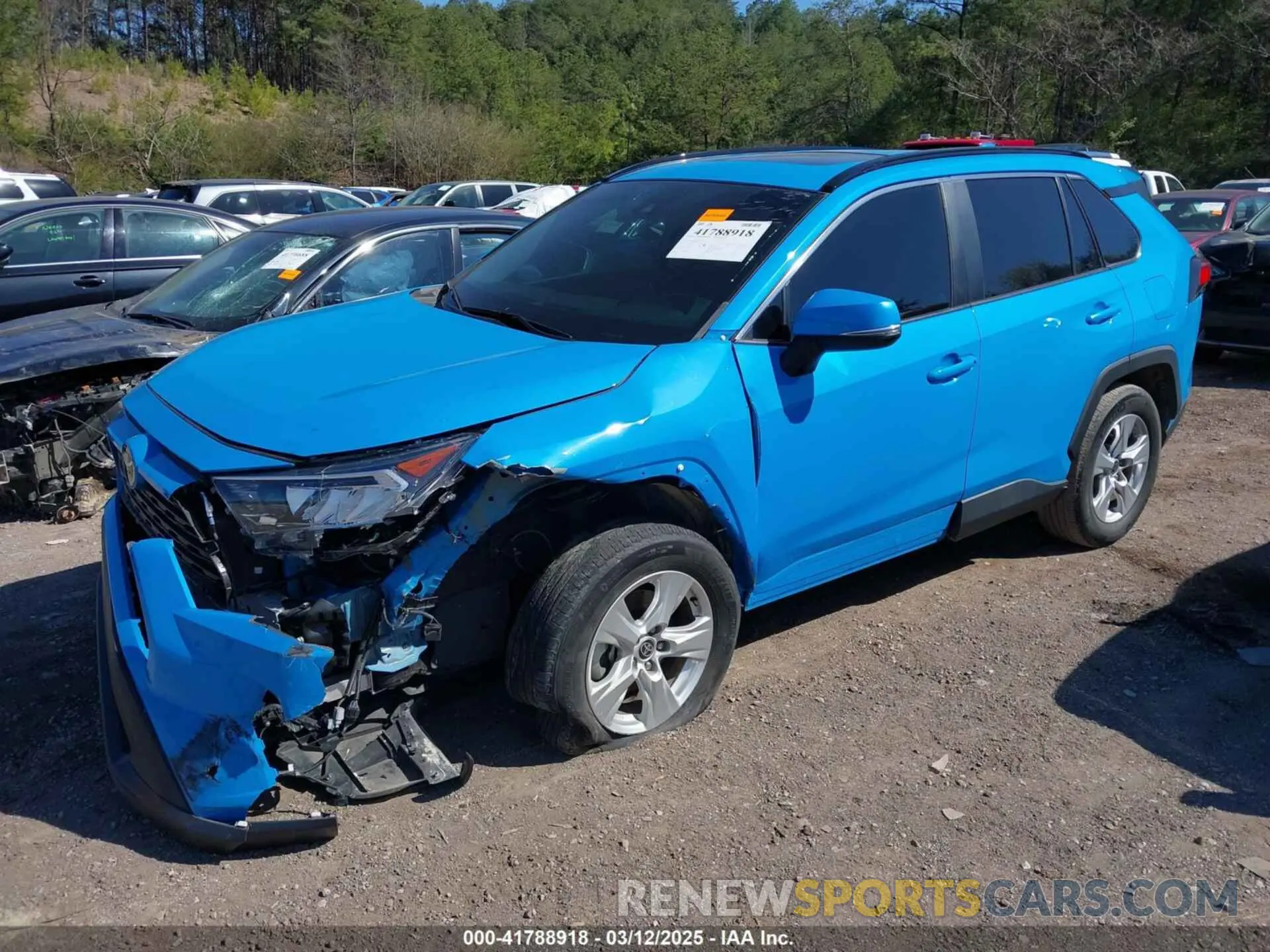 2 Фотография поврежденного автомобиля 2T3W1RFV8MW172874 TOYOTA RAV4 2021