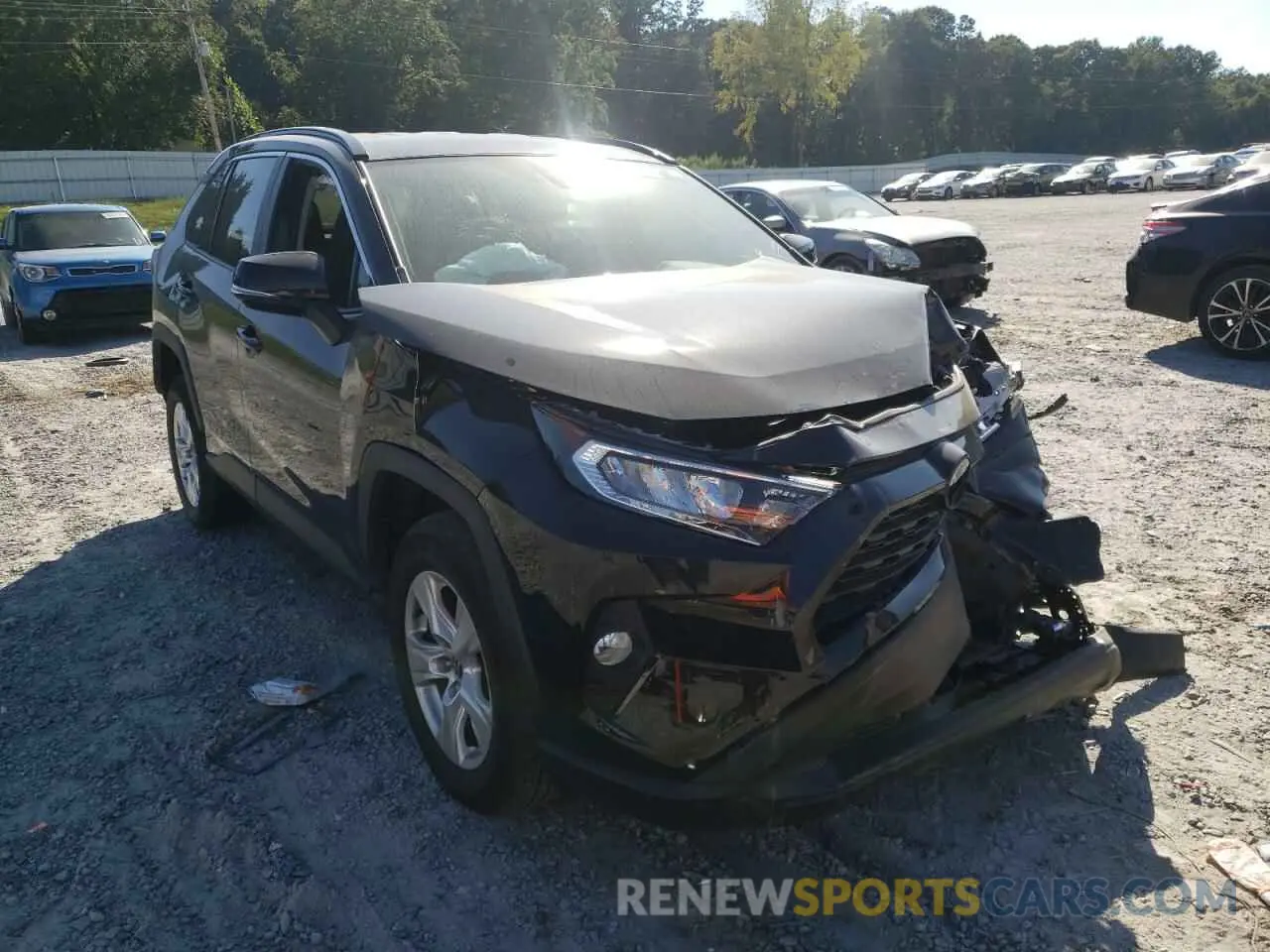1 Фотография поврежденного автомобиля 2T3W1RFV8MW174088 TOYOTA RAV4 2021