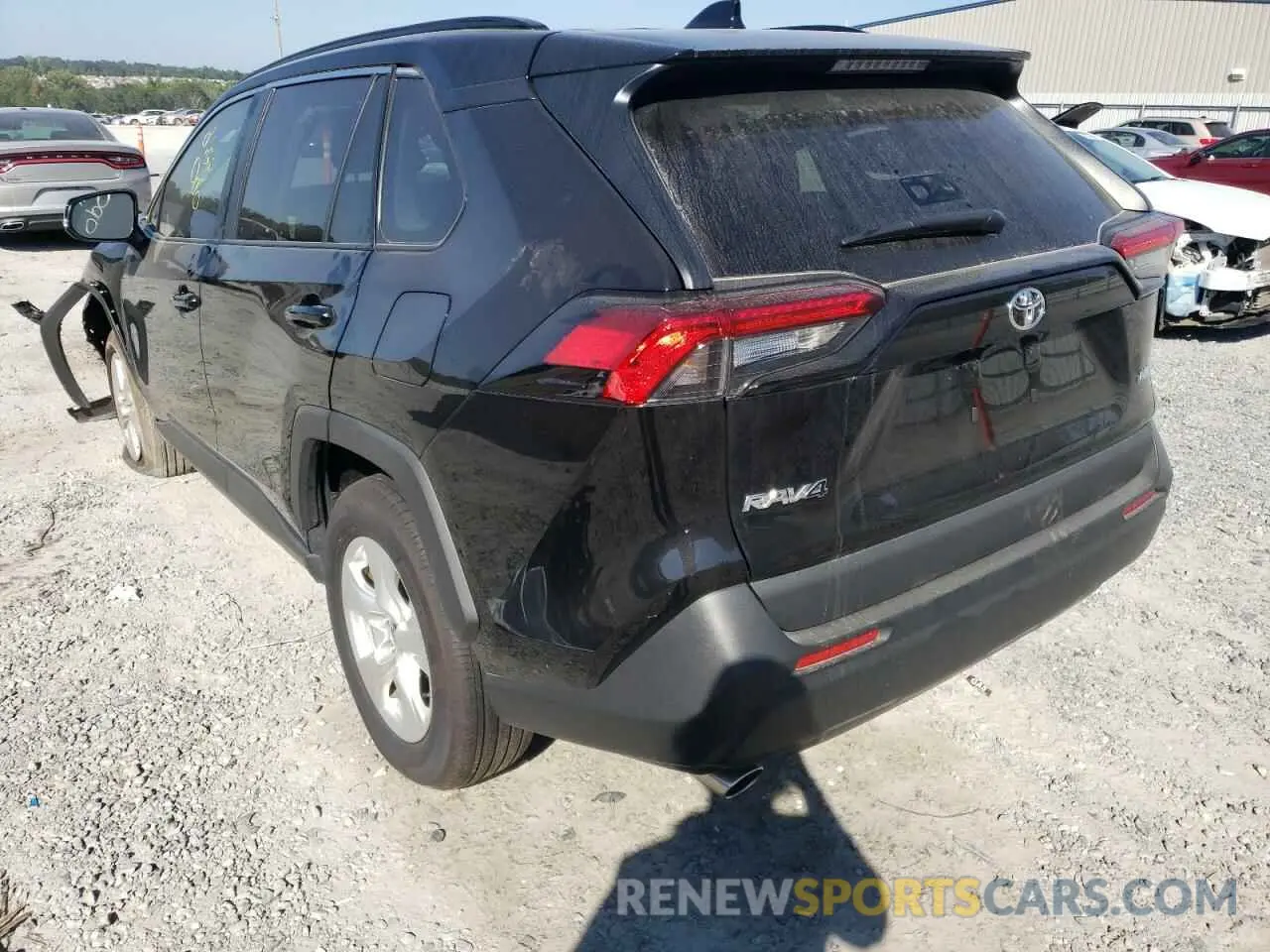 3 Фотография поврежденного автомобиля 2T3W1RFV8MW174088 TOYOTA RAV4 2021