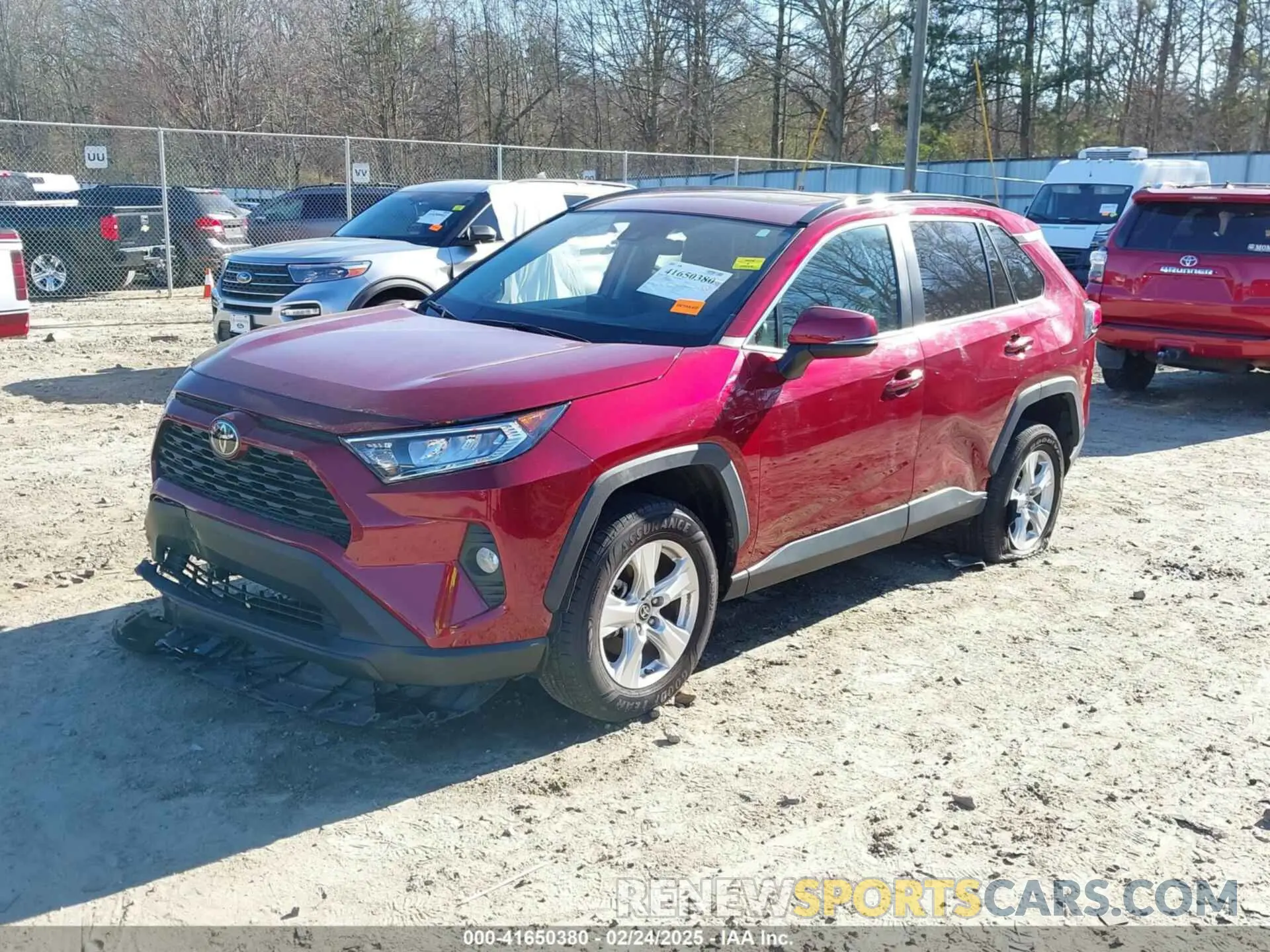 2 Photograph of a damaged car 2T3W1RFV8MW177184 TOYOTA RAV4 2021