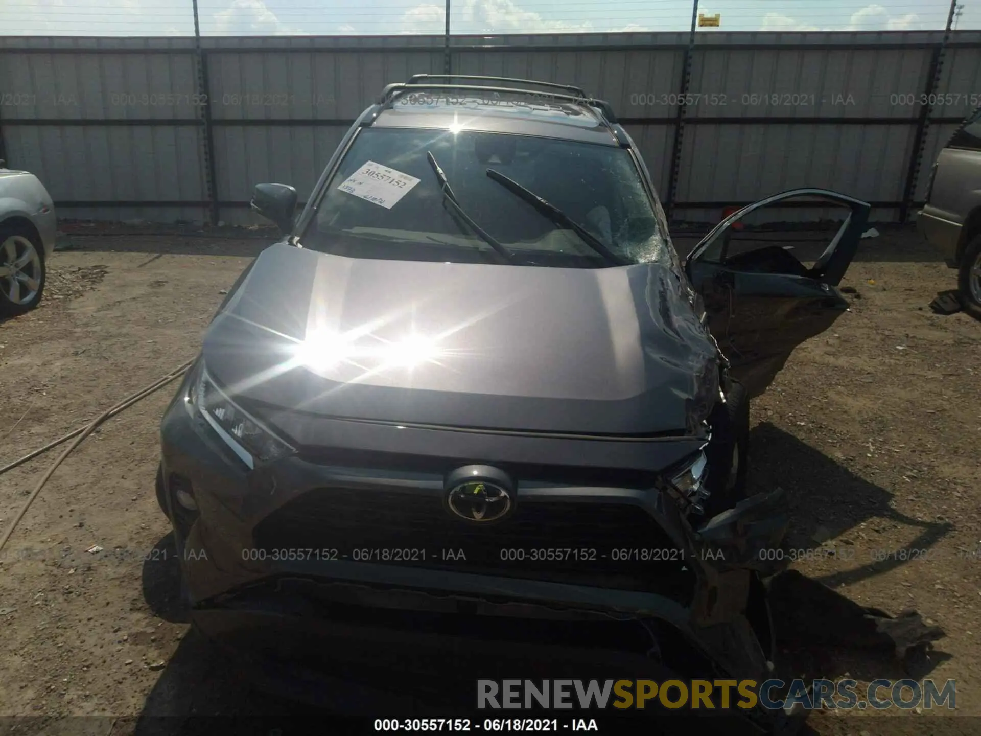 12 Photograph of a damaged car 2T3W1RFV9MC129243 TOYOTA RAV4 2021