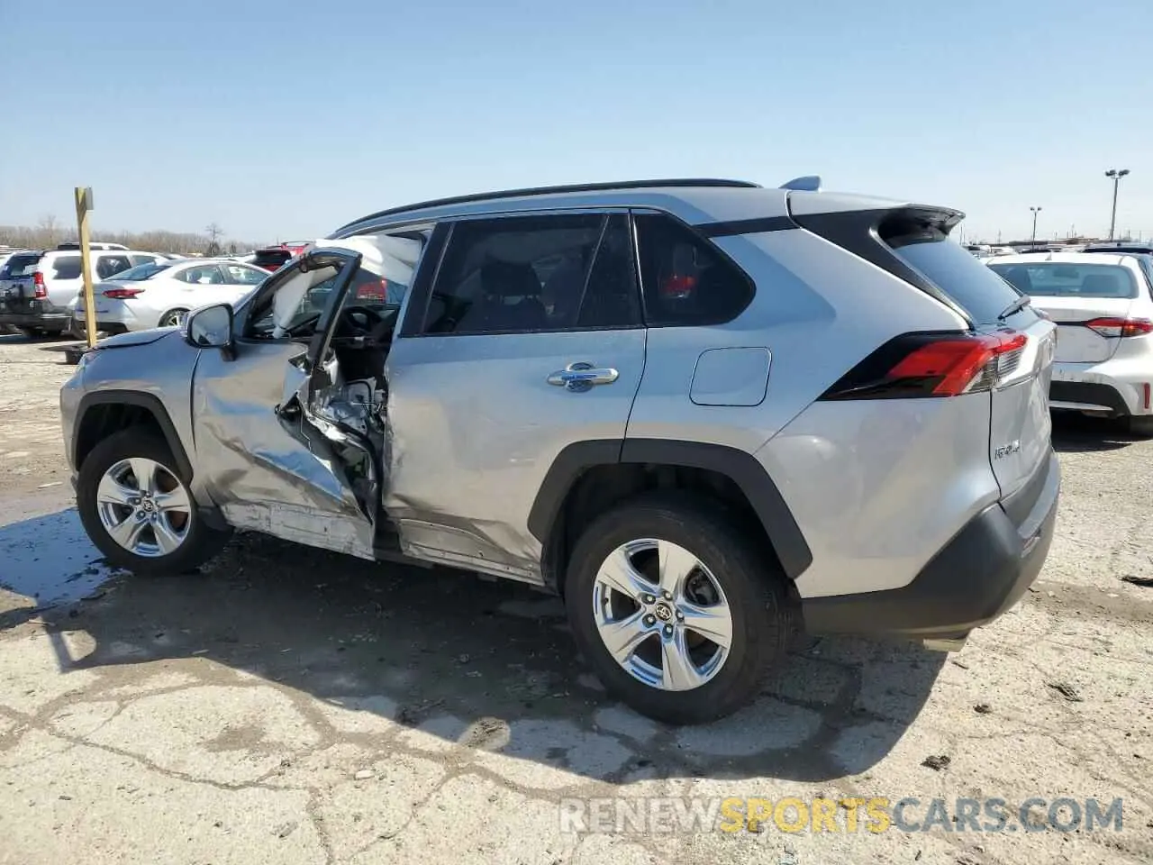 2 Photograph of a damaged car 2T3W1RFV9MC167703 TOYOTA RAV4 2021