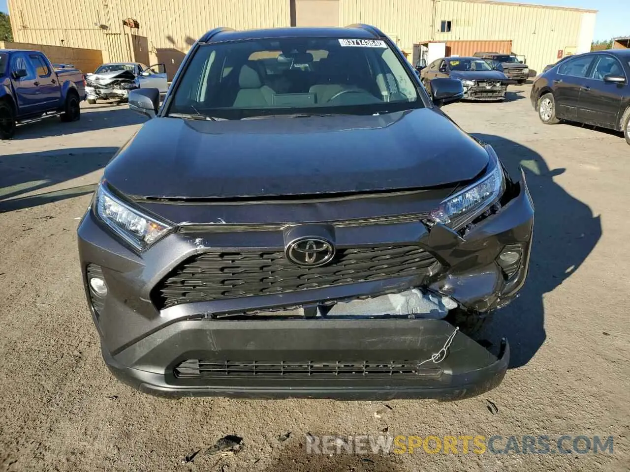 5 Фотография поврежденного автомобиля 2T3W1RFV9MC171198 TOYOTA RAV4 2021