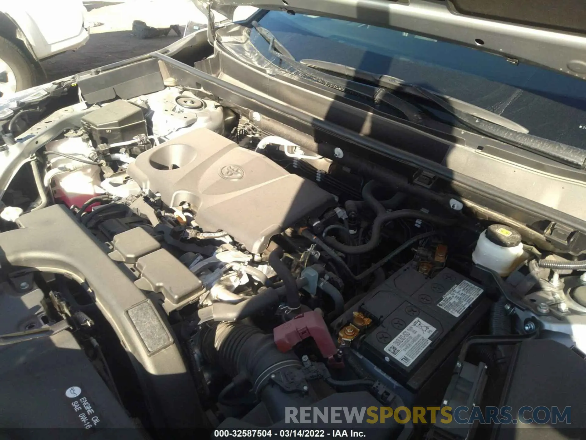 10 Фотография поврежденного автомобиля 2T3W1RFV9MW120668 TOYOTA RAV4 2021