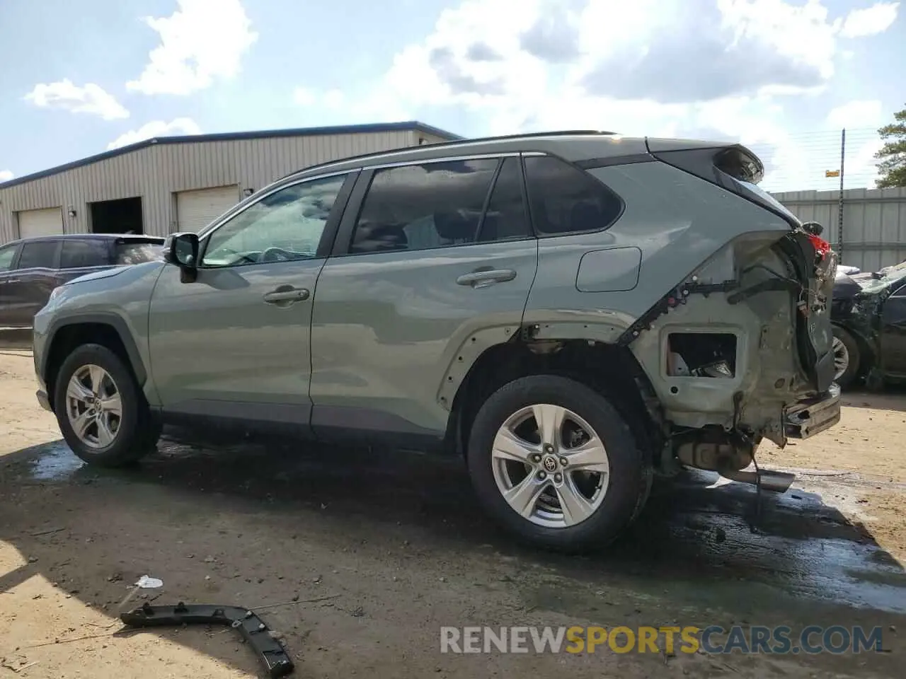 2 Photograph of a damaged car 2T3W1RFV9MW125790 TOYOTA RAV4 2021