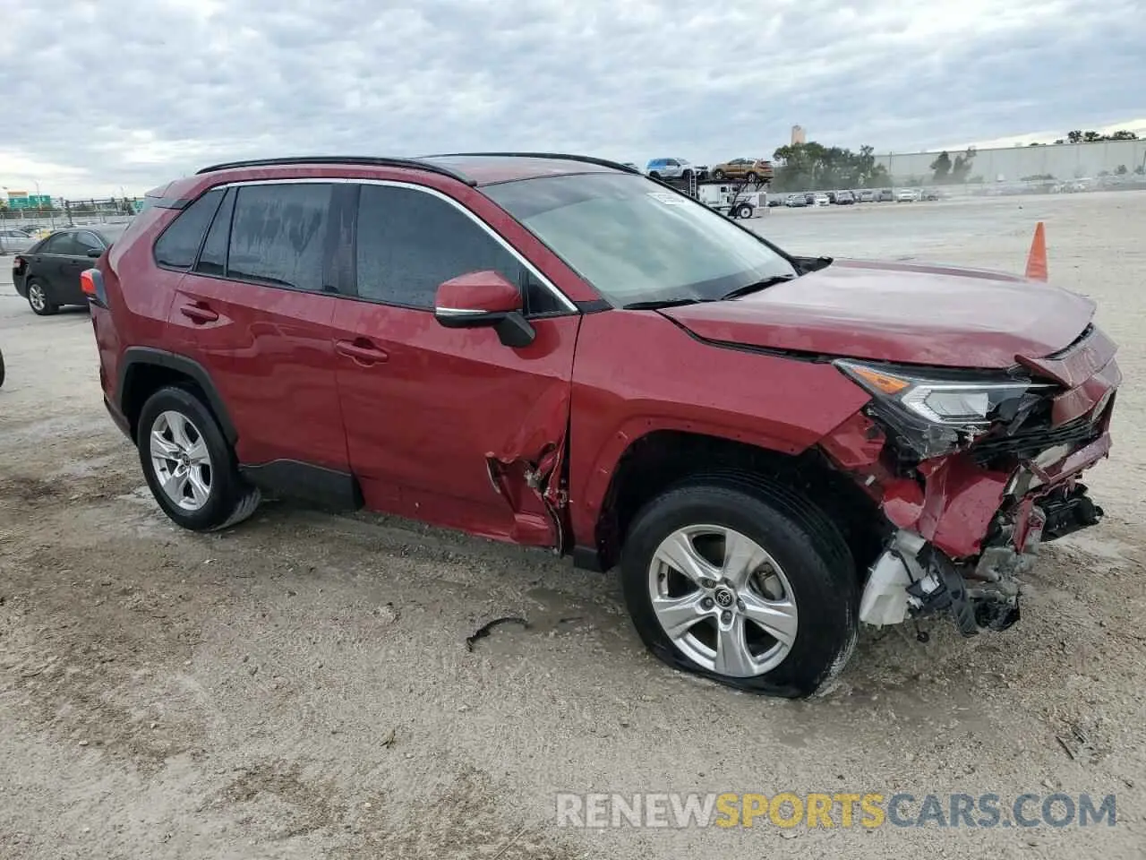 4 Фотография поврежденного автомобиля 2T3W1RFV9MW174052 TOYOTA RAV4 2021