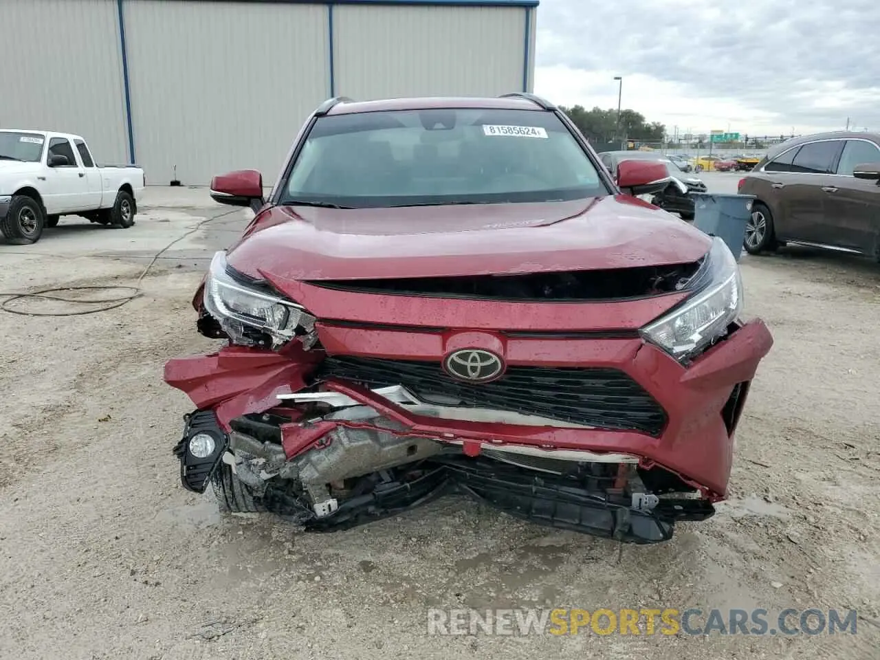 5 Фотография поврежденного автомобиля 2T3W1RFV9MW174052 TOYOTA RAV4 2021