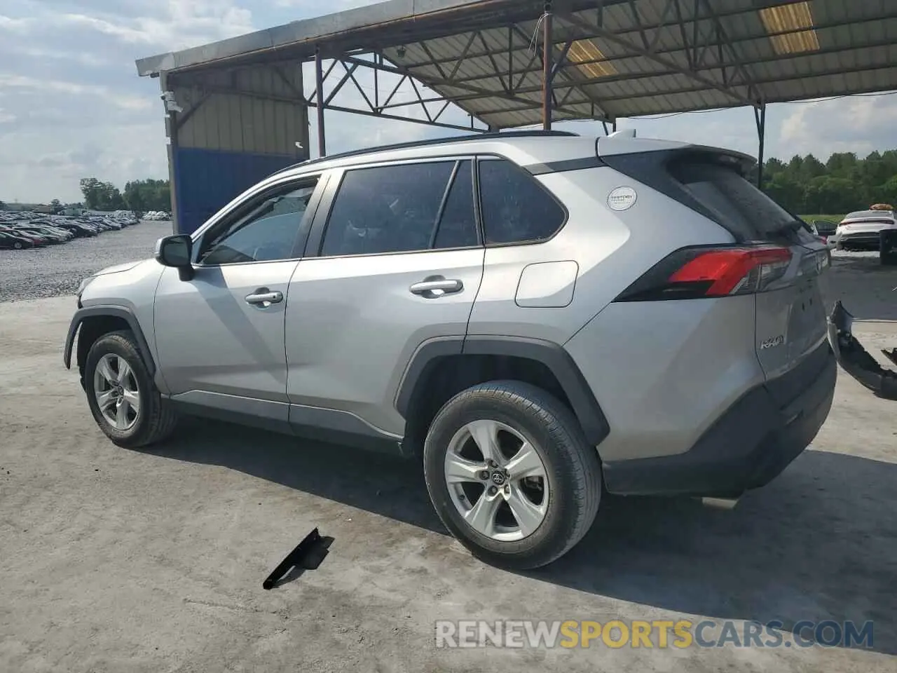2 Фотография поврежденного автомобиля 2T3W1RFVXMC086872 TOYOTA RAV4 2021