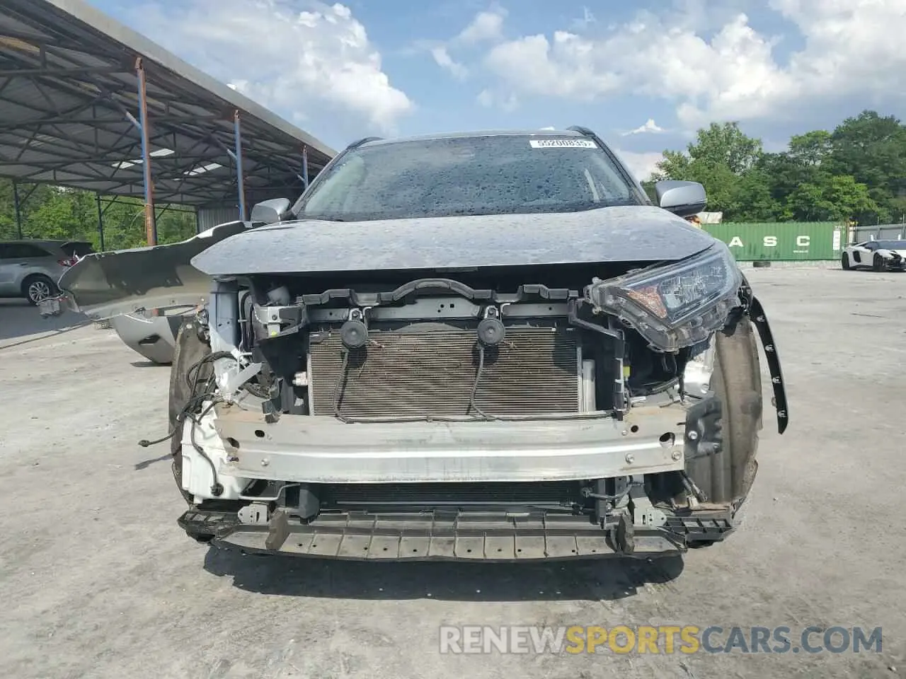 5 Фотография поврежденного автомобиля 2T3W1RFVXMC086872 TOYOTA RAV4 2021