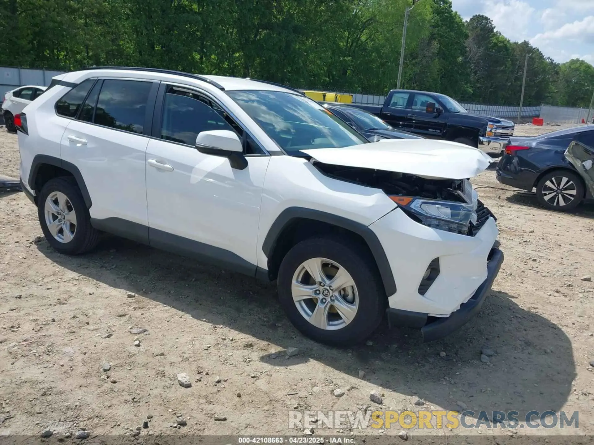 1 Photograph of a damaged car 2T3W1RFVXMC091926 TOYOTA RAV4 2021