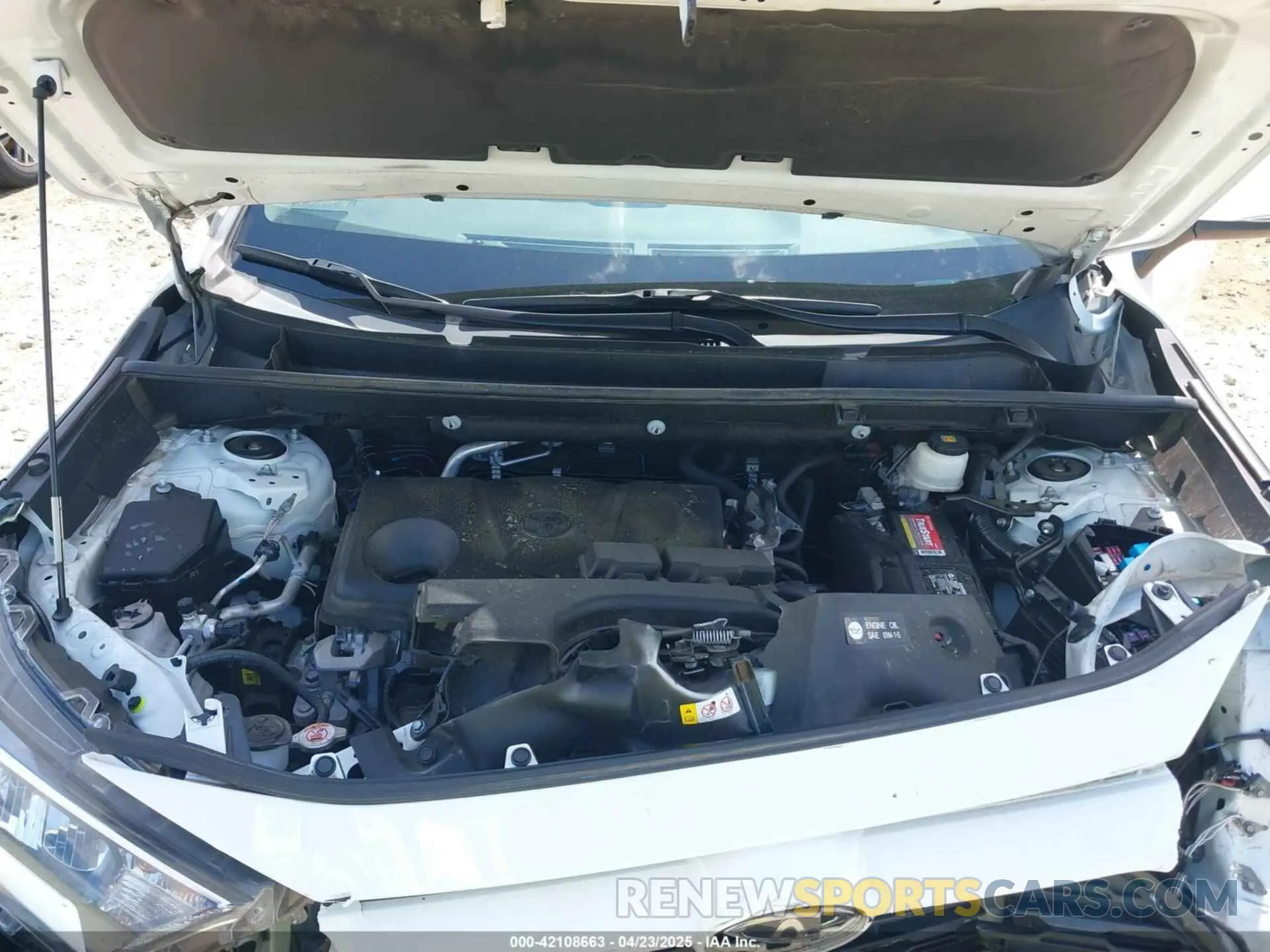 10 Photograph of a damaged car 2T3W1RFVXMC091926 TOYOTA RAV4 2021
