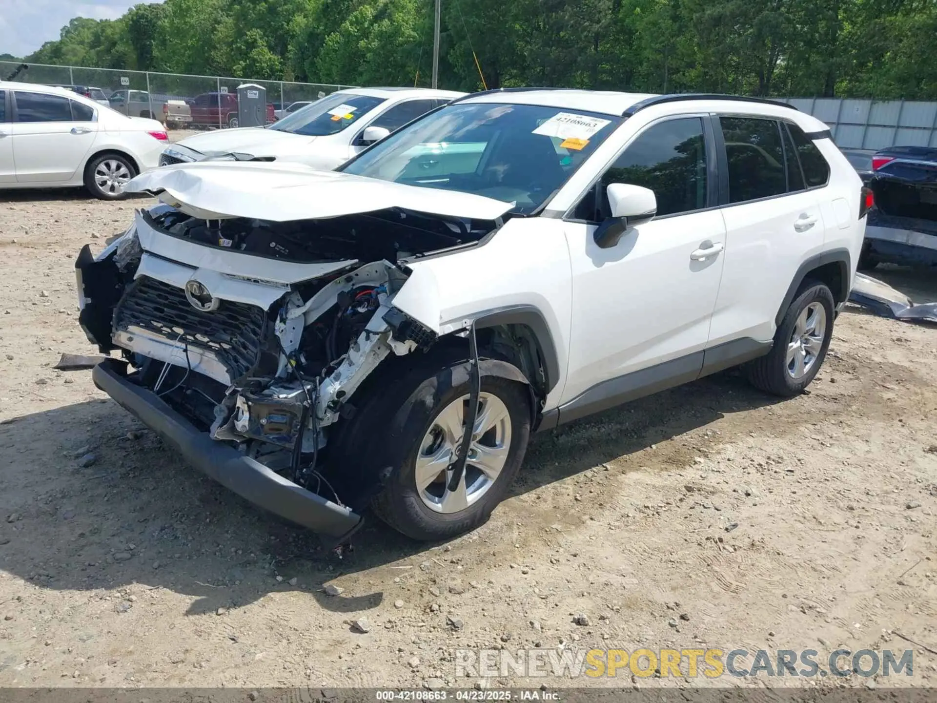 2 Photograph of a damaged car 2T3W1RFVXMC091926 TOYOTA RAV4 2021