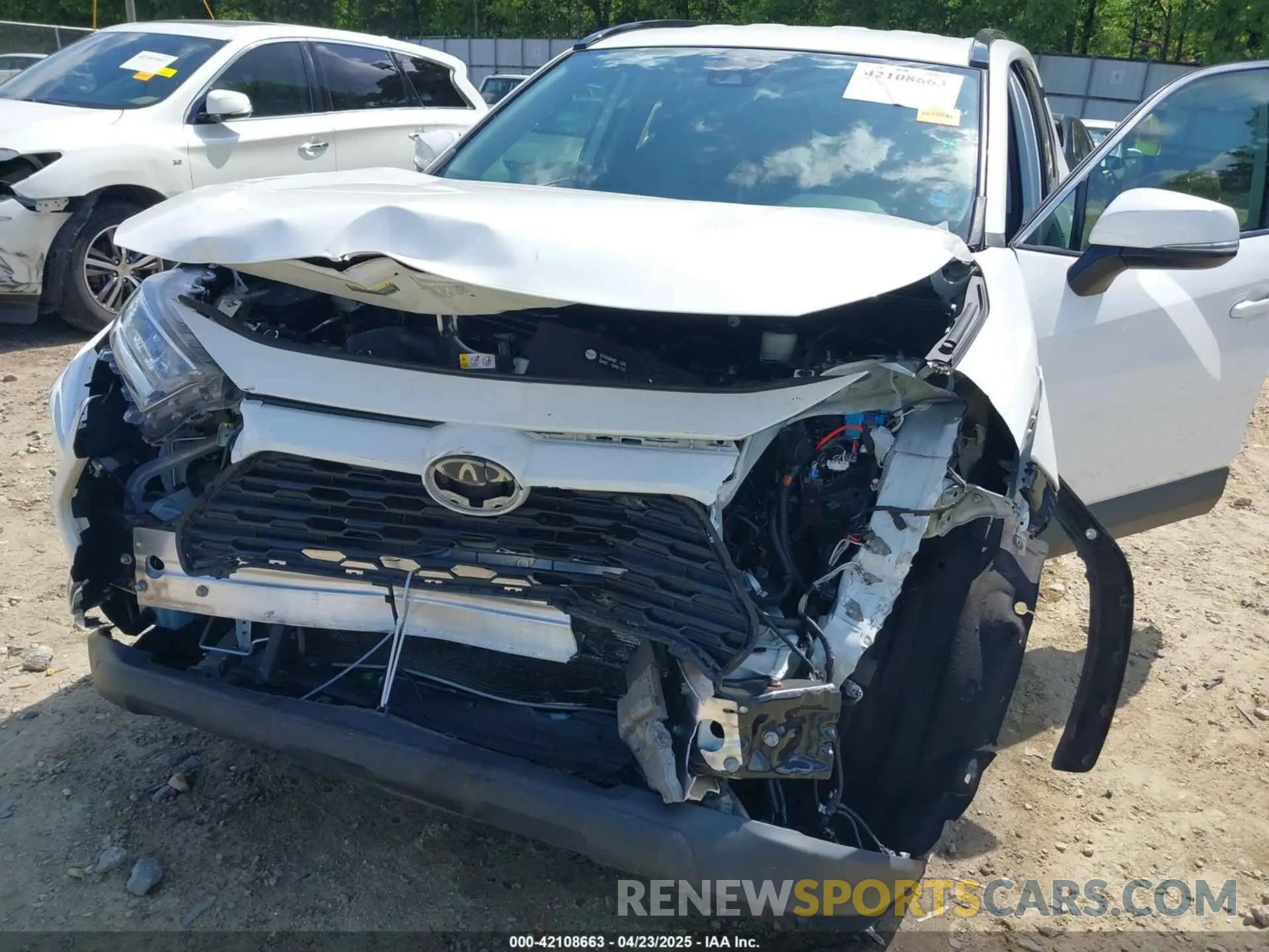 6 Photograph of a damaged car 2T3W1RFVXMC091926 TOYOTA RAV4 2021