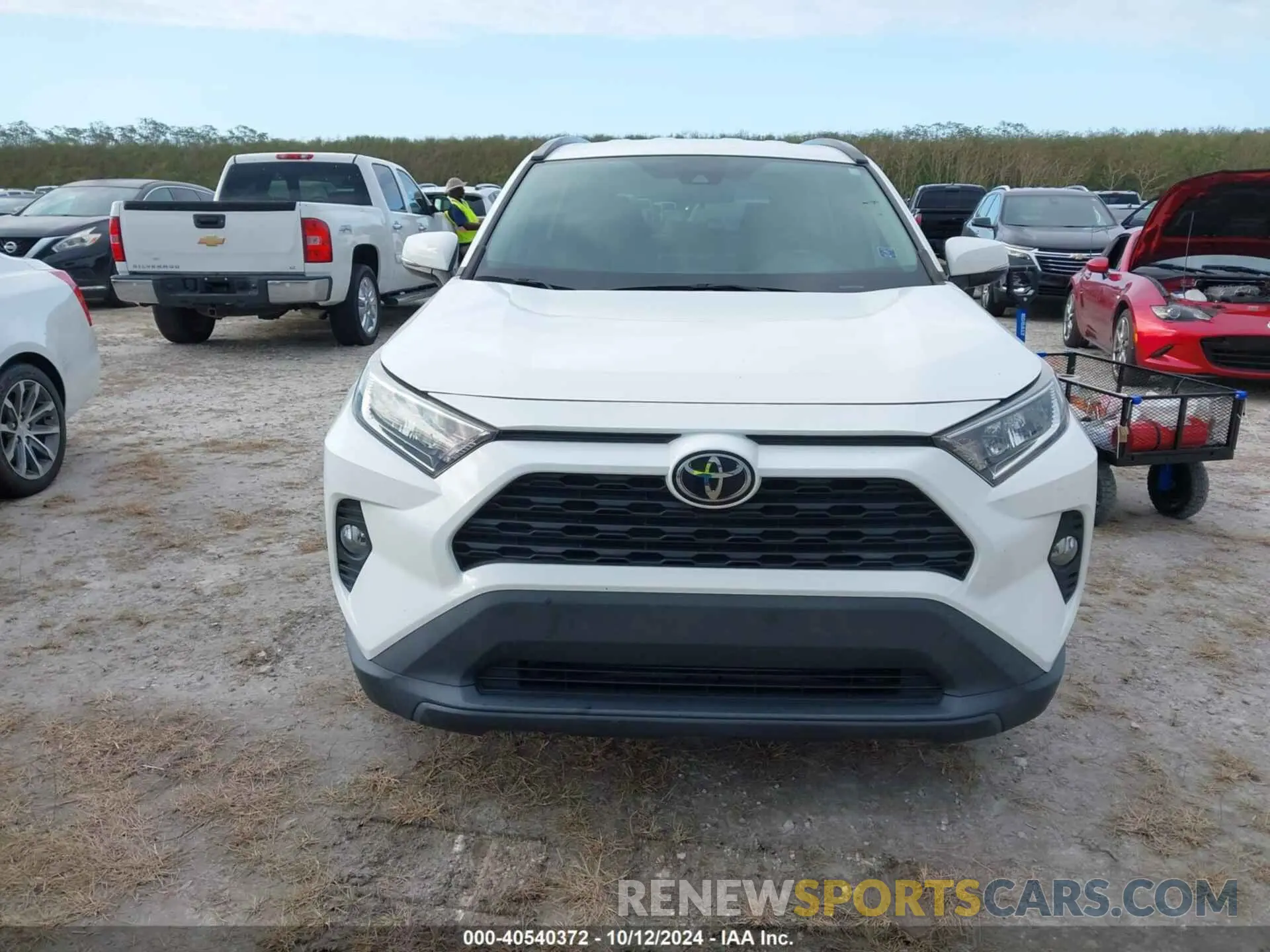 11 Фотография поврежденного автомобиля 2T3W1RFVXMC133737 TOYOTA RAV4 2021