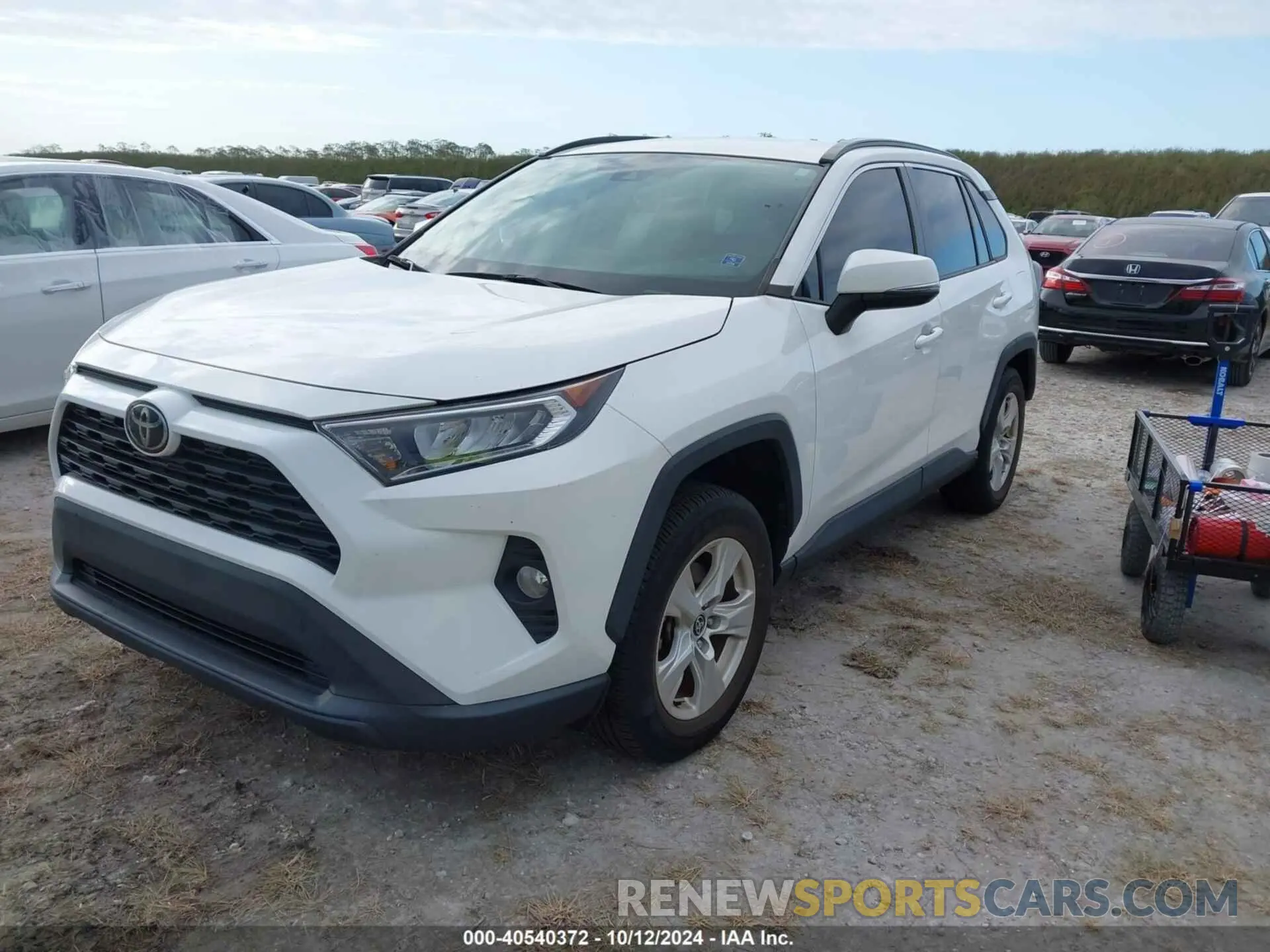 2 Фотография поврежденного автомобиля 2T3W1RFVXMC133737 TOYOTA RAV4 2021