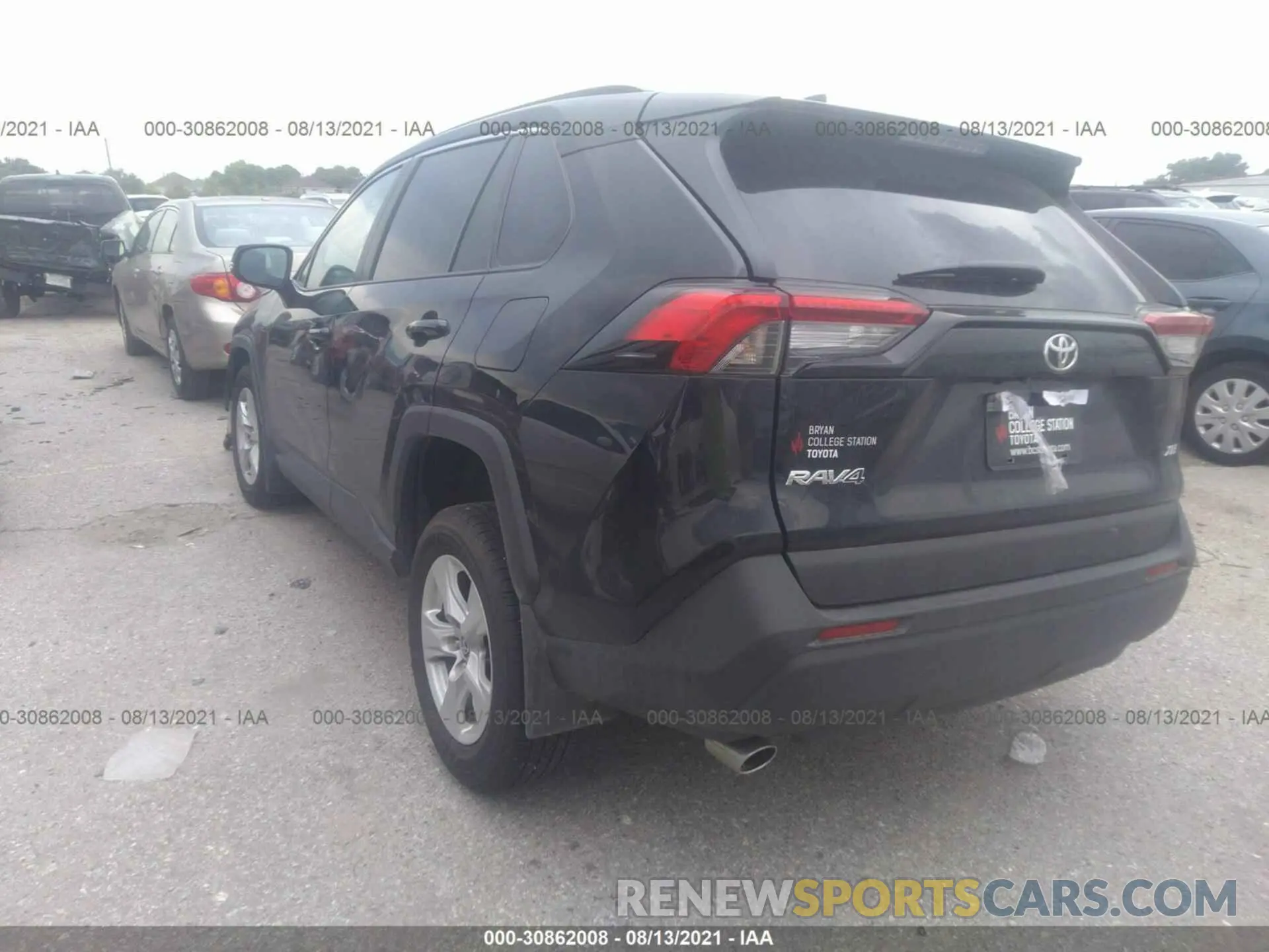 3 Photograph of a damaged car 2T3W1RFVXMC144852 TOYOTA RAV4 2021
