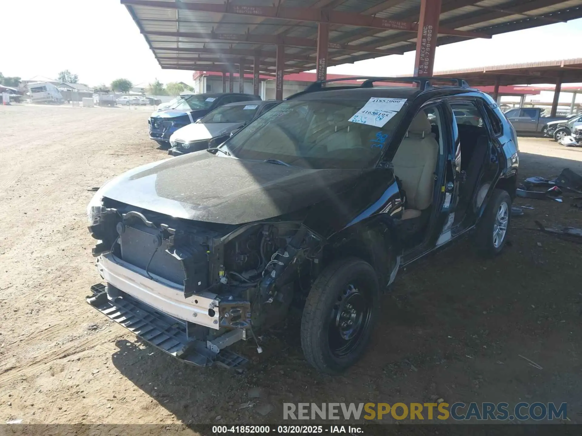 2 Photograph of a damaged car 2T3W1RFVXMC162249 TOYOTA RAV4 2021