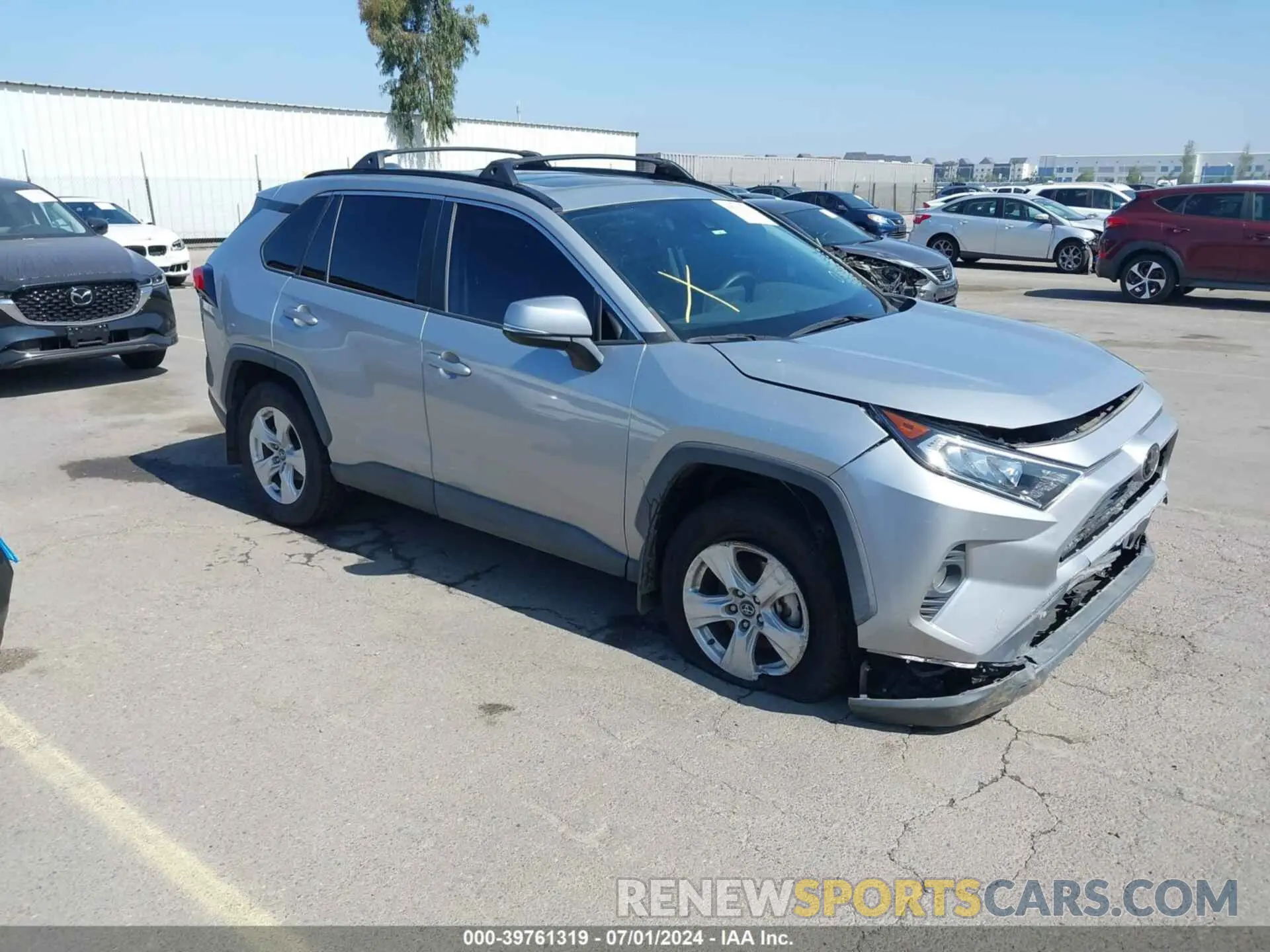 1 Фотография поврежденного автомобиля 2T3W1RFVXMW106617 TOYOTA RAV4 2021