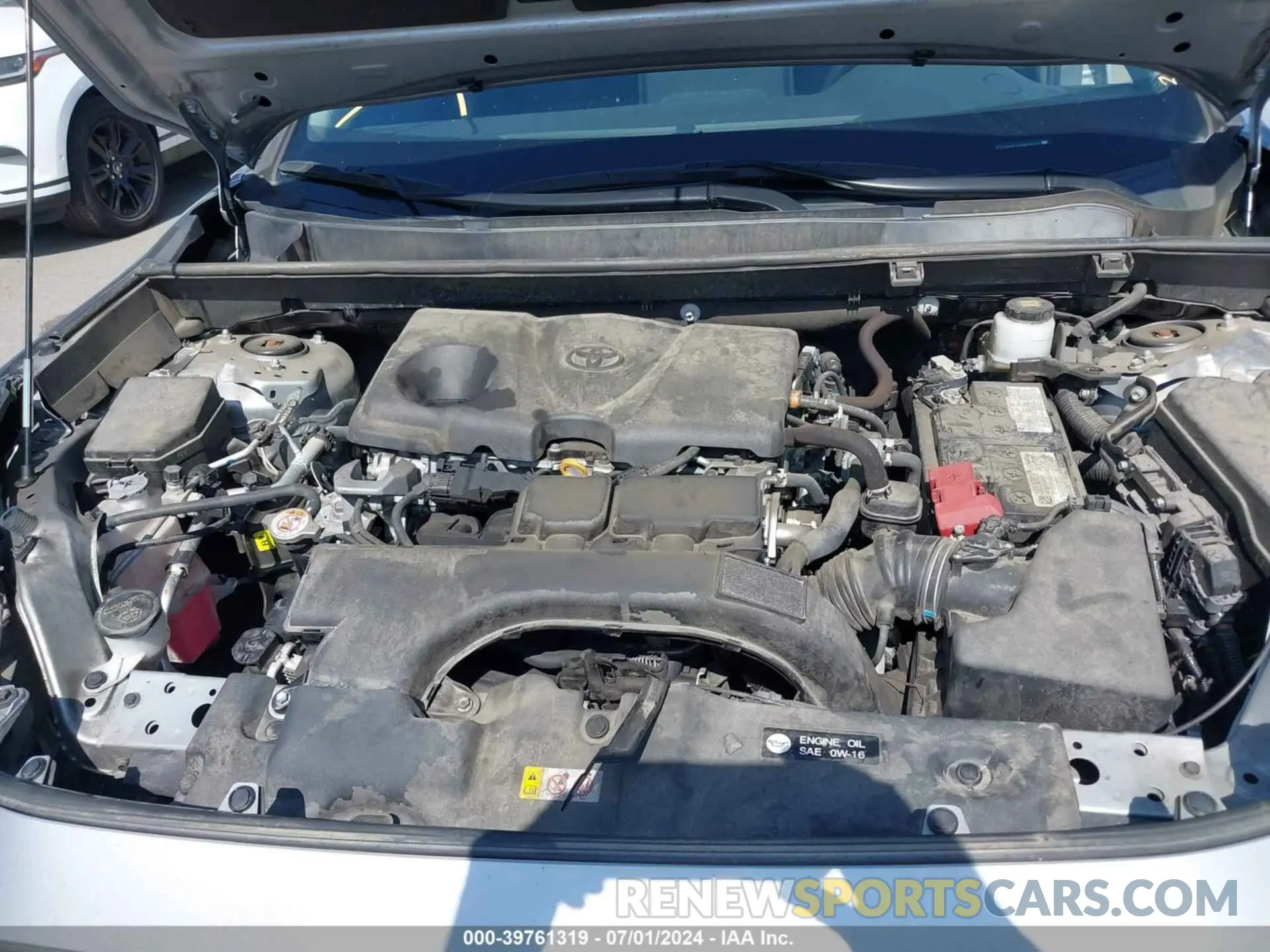 10 Фотография поврежденного автомобиля 2T3W1RFVXMW106617 TOYOTA RAV4 2021