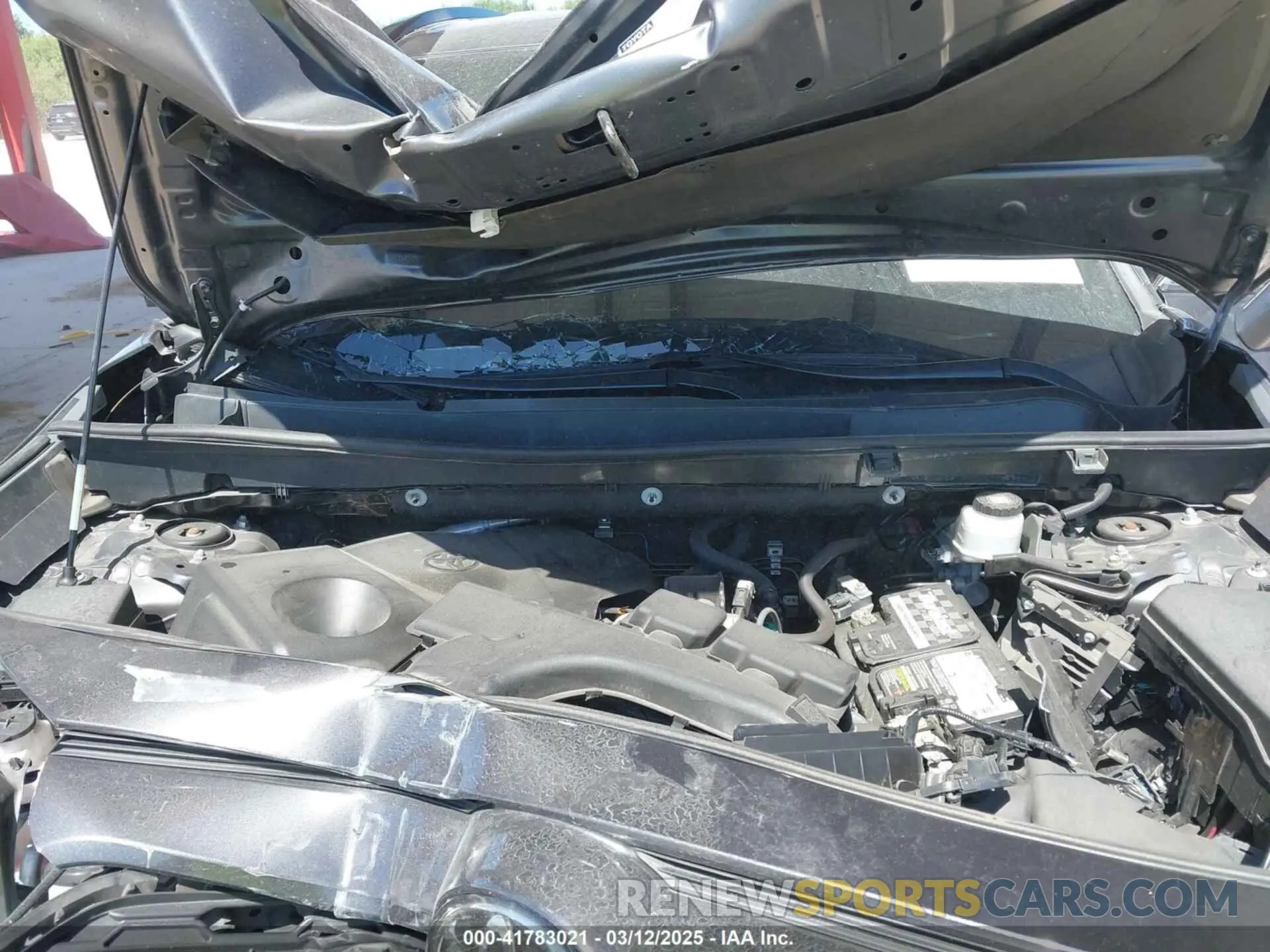 10 Фотография поврежденного автомобиля 2T3W1RFVXMW108061 TOYOTA RAV4 2021