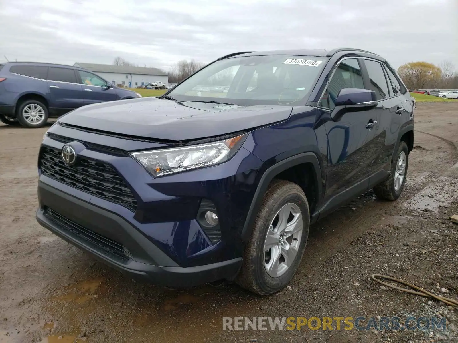 2 Photograph of a damaged car 2T3W1RFVXMW112336 TOYOTA RAV4 2021