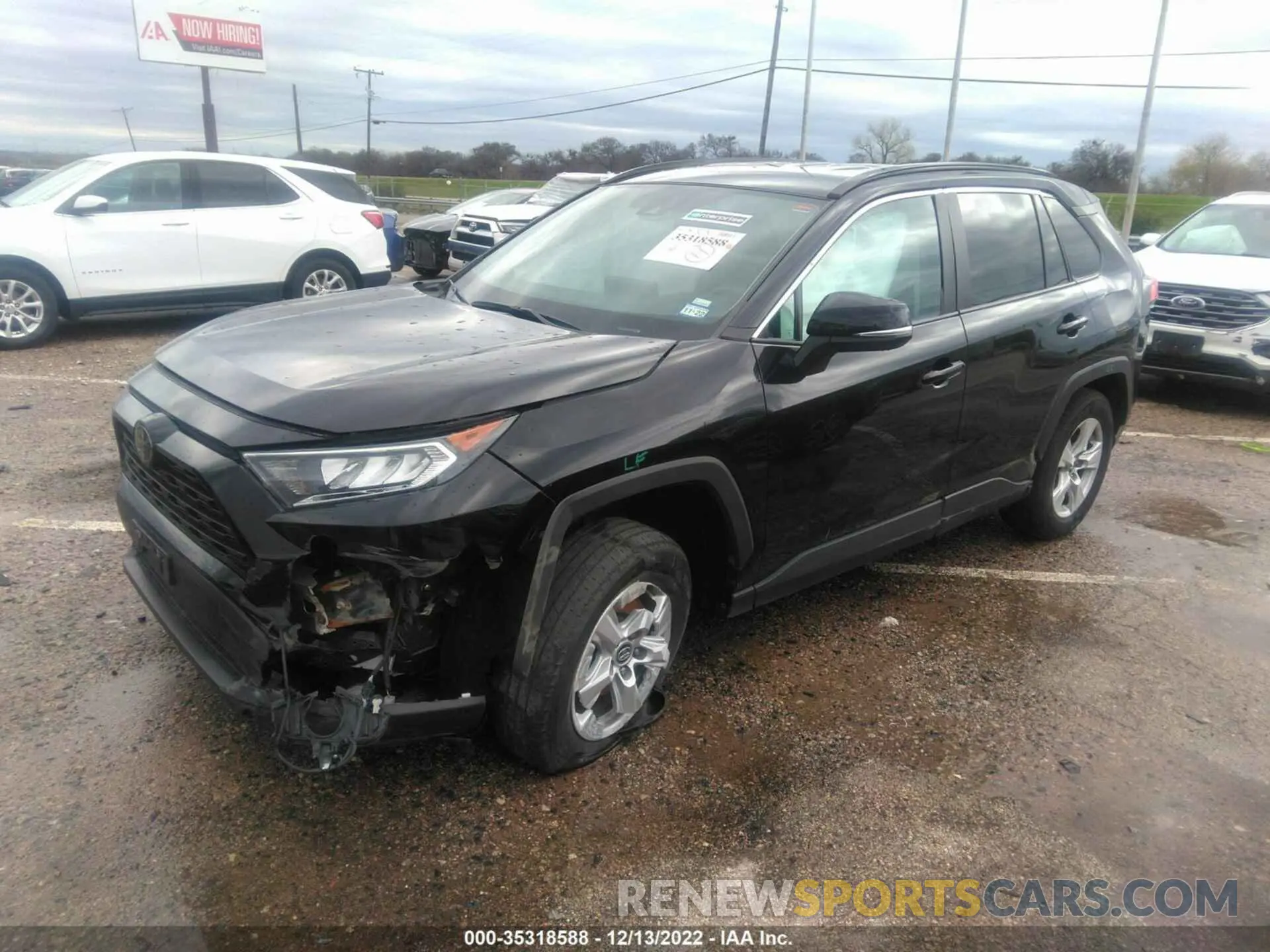 2 Photograph of a damaged car 2T3W1RFVXMW120095 TOYOTA RAV4 2021