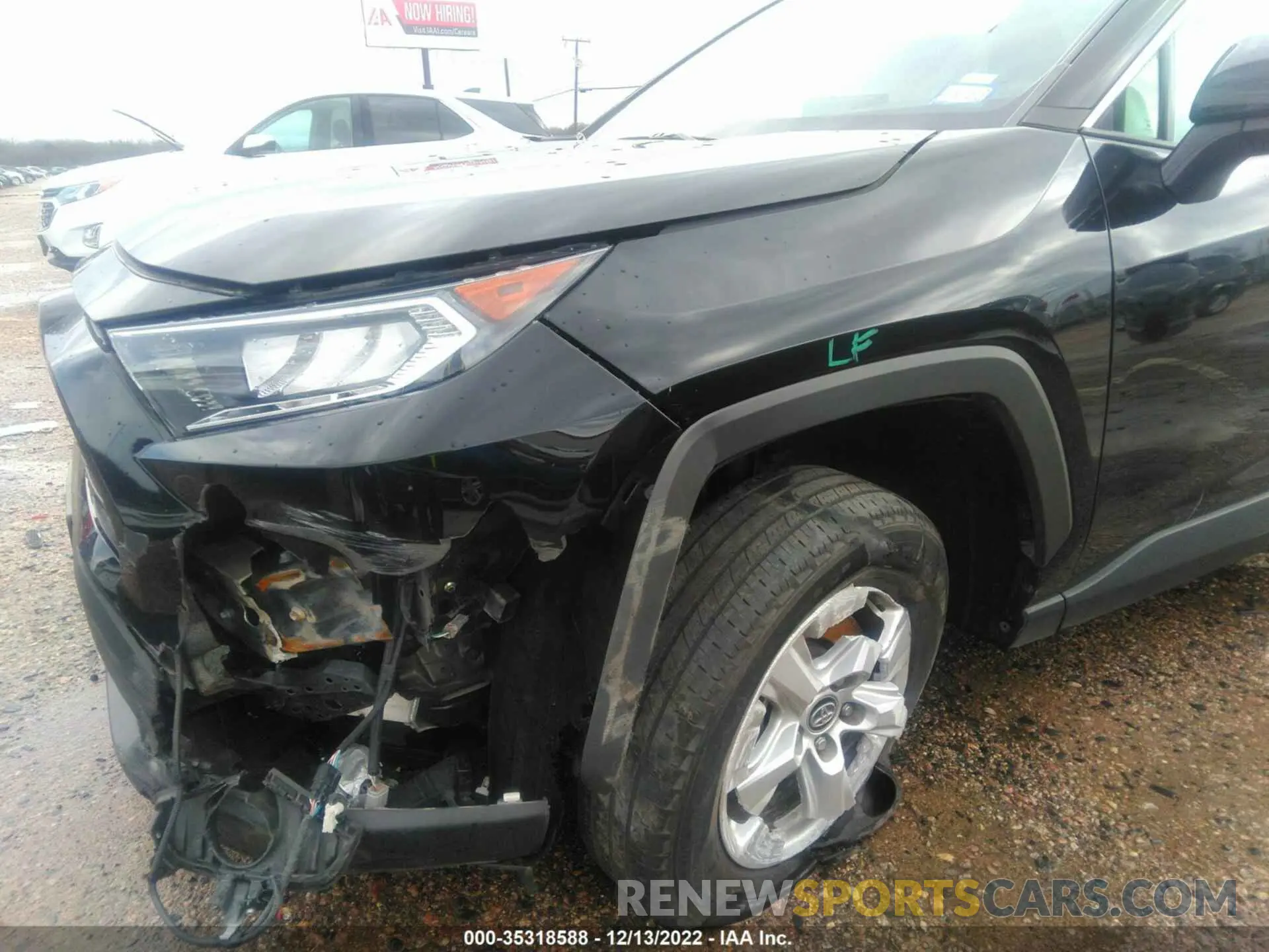 6 Photograph of a damaged car 2T3W1RFVXMW120095 TOYOTA RAV4 2021