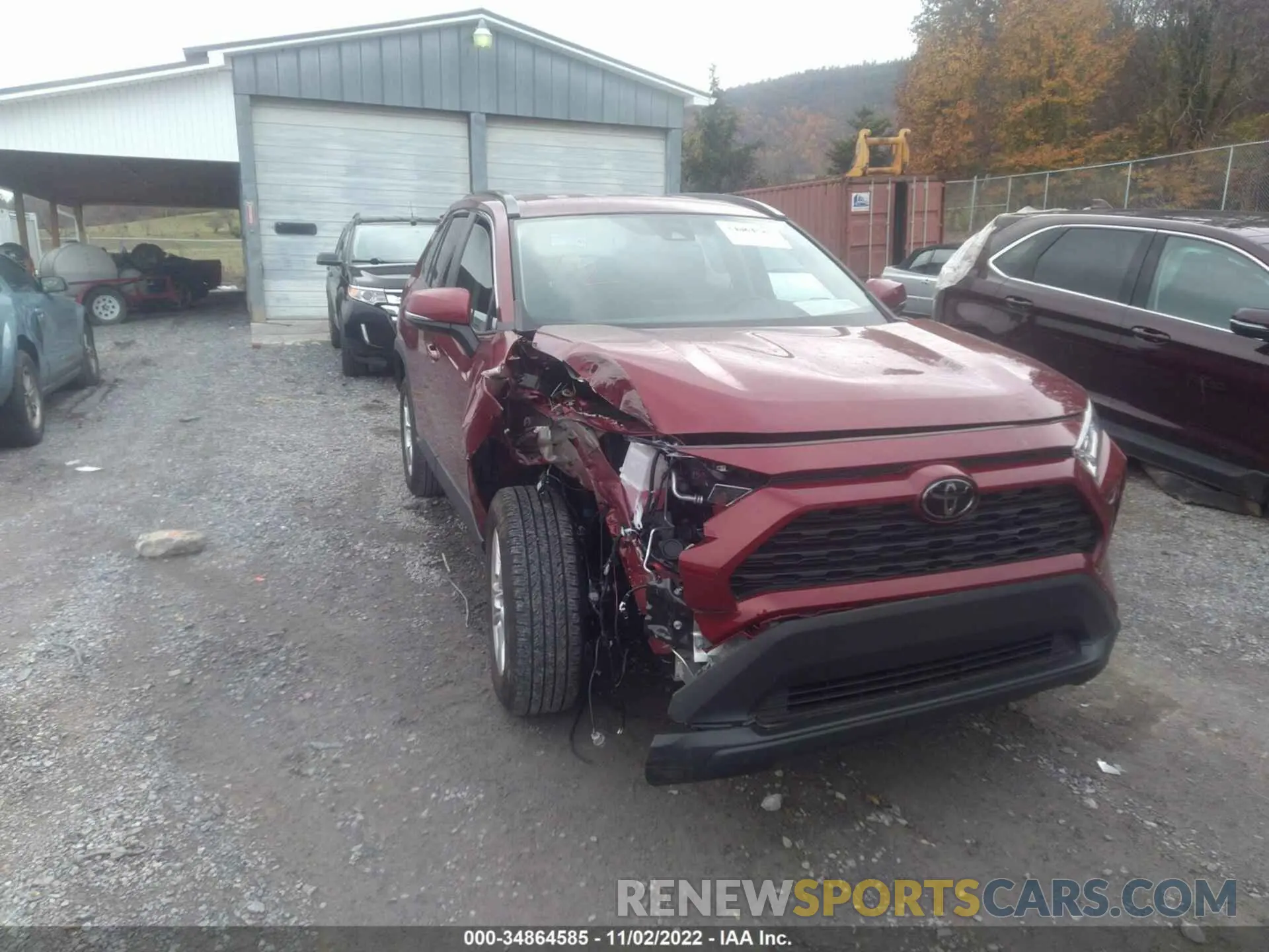 6 Photograph of a damaged car 2T3W1RFVXMW142954 TOYOTA RAV4 2021