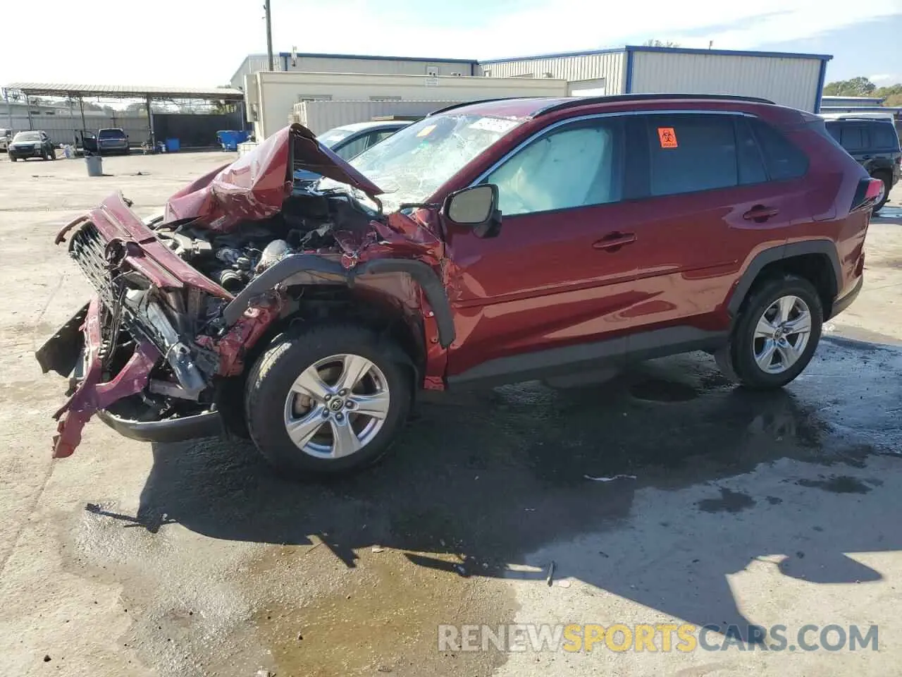 1 Фотография поврежденного автомобиля 2T3W1RFVXMW174349 TOYOTA RAV4 2021