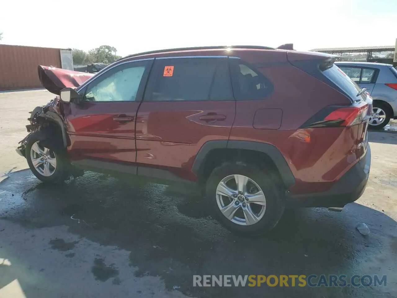 2 Фотография поврежденного автомобиля 2T3W1RFVXMW174349 TOYOTA RAV4 2021