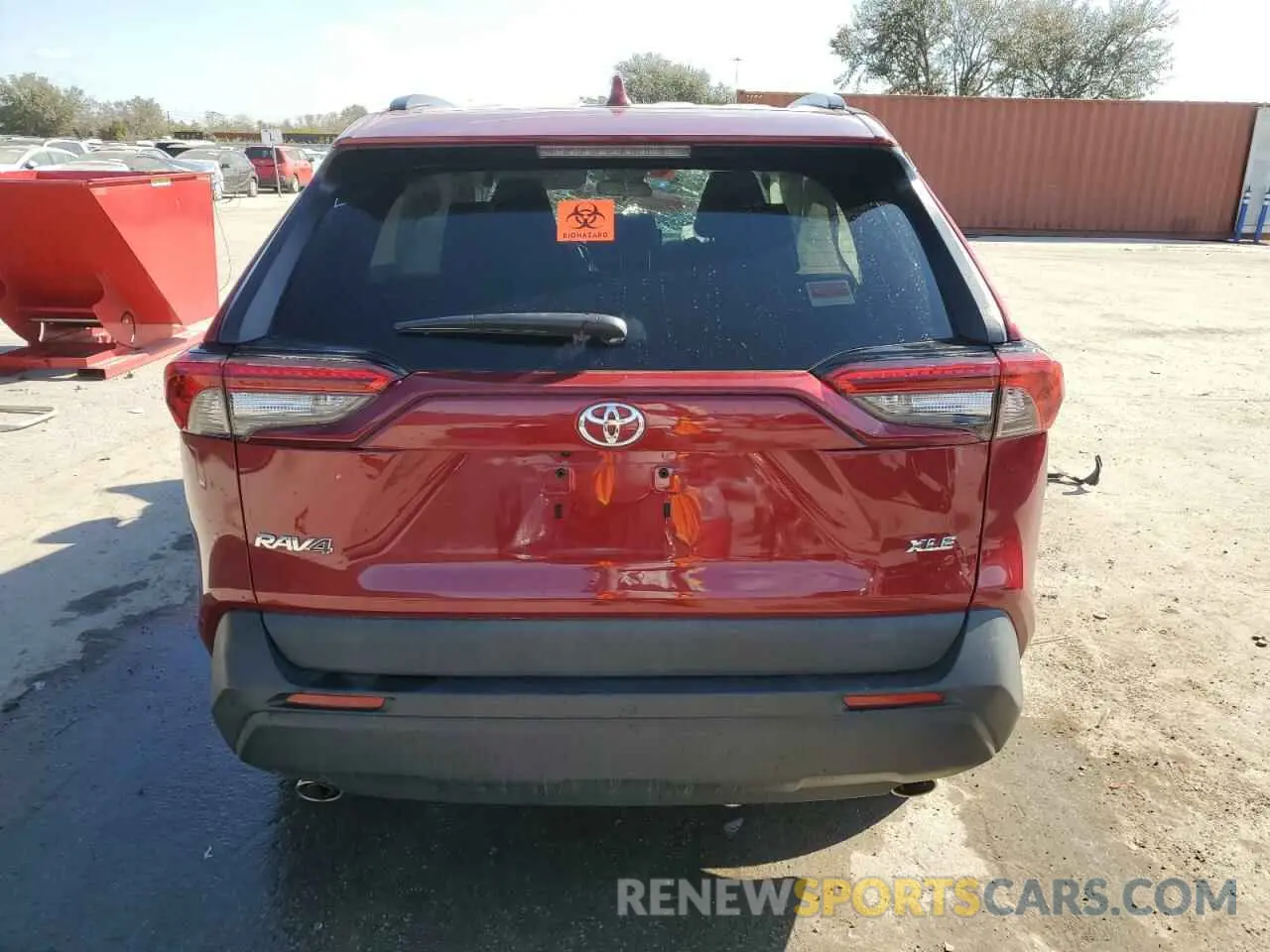 6 Фотография поврежденного автомобиля 2T3W1RFVXMW174349 TOYOTA RAV4 2021