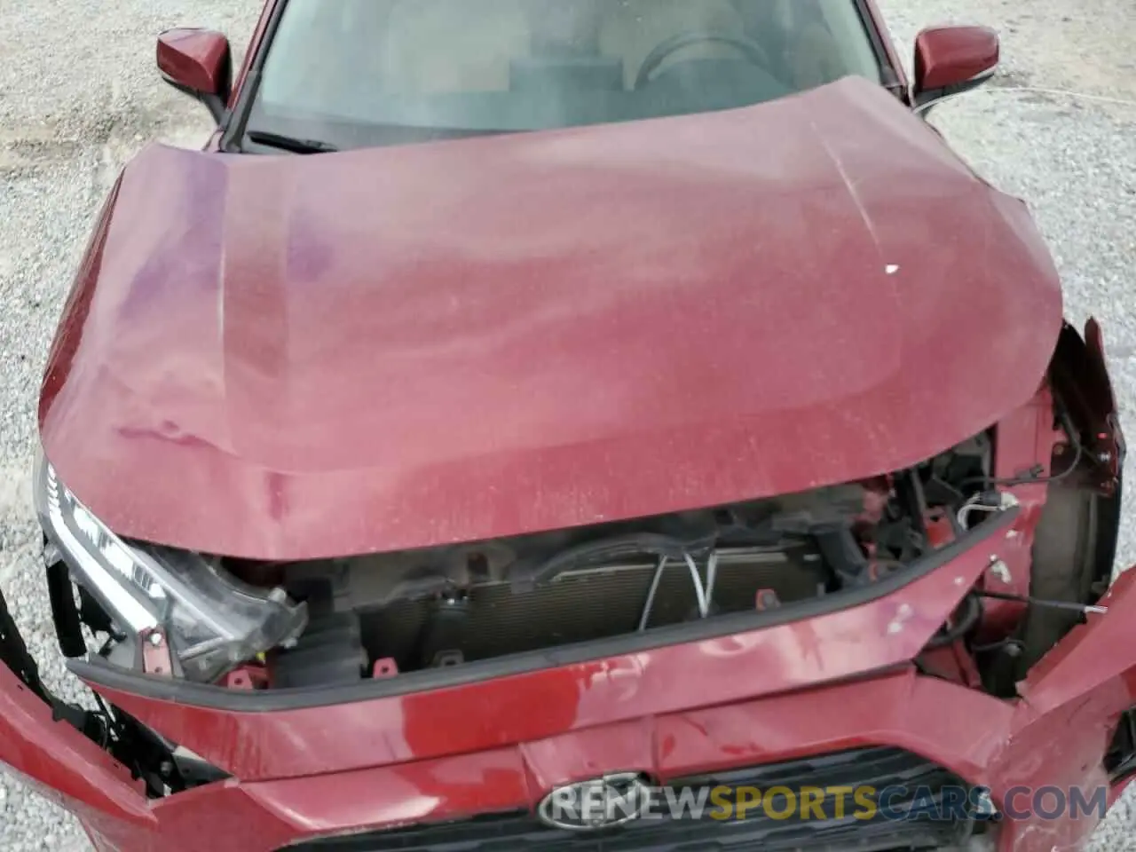 12 Фотография поврежденного автомобиля 2T3W1RFVXMW180488 TOYOTA RAV4 2021