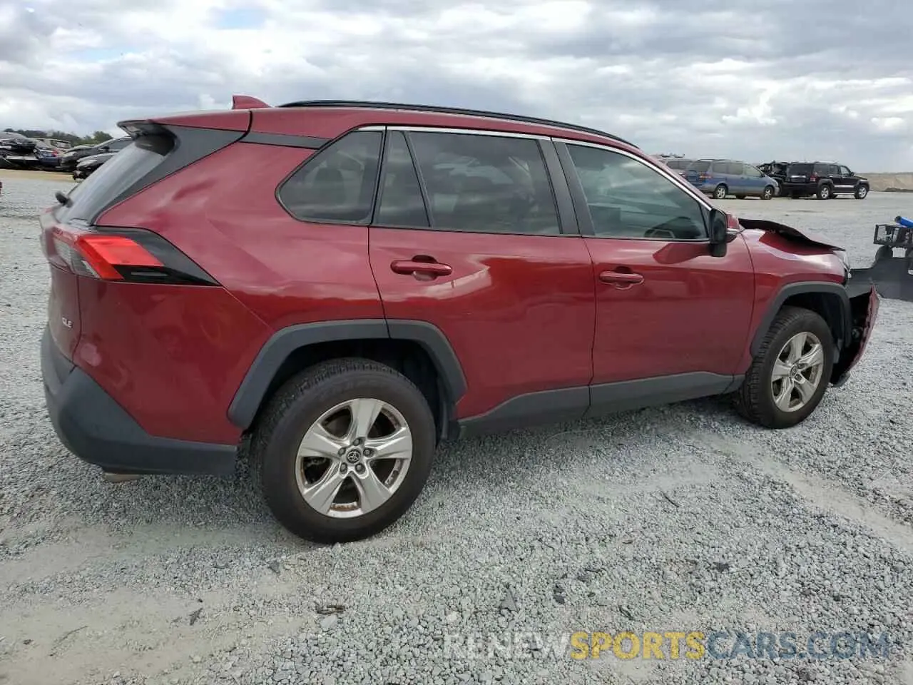 3 Фотография поврежденного автомобиля 2T3W1RFVXMW180488 TOYOTA RAV4 2021